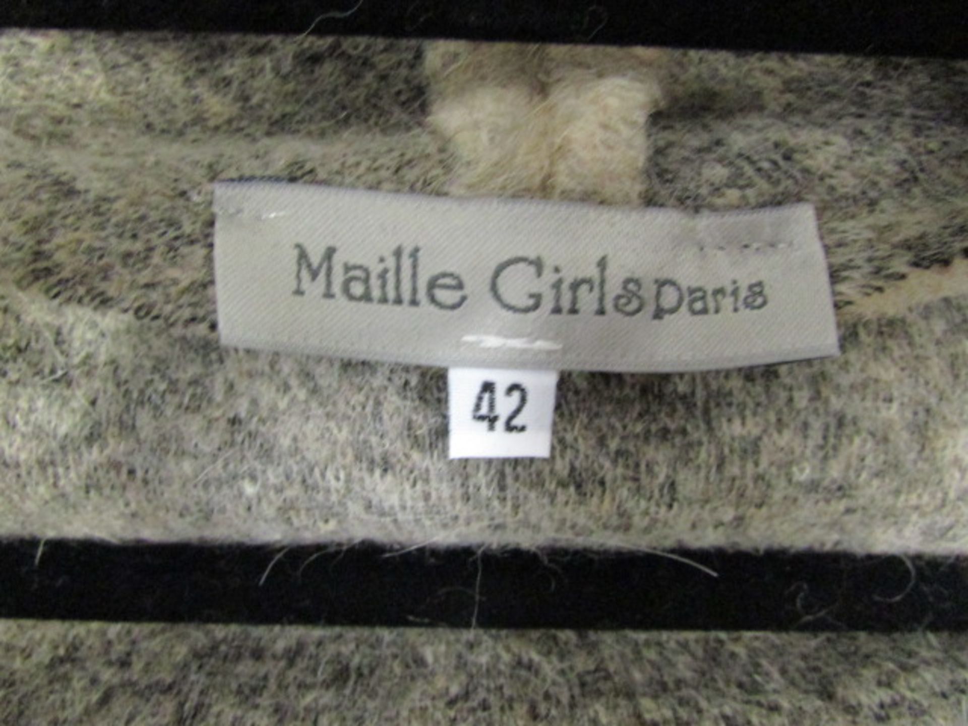 Ladies Maille Girls Paris Taupe Coat (Us Size: 42) - Image 2 of 3