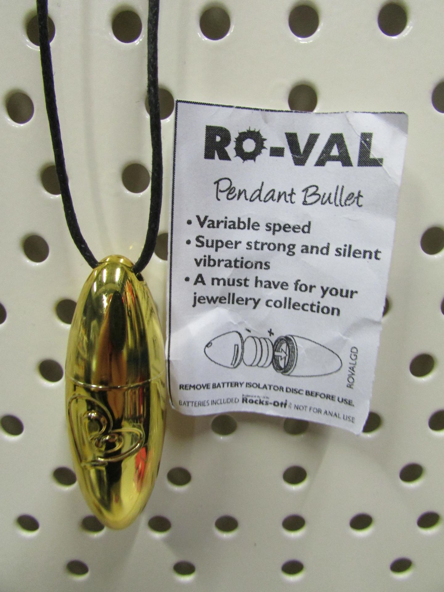 10 x Ro-Val Pendant Bullet . Variable Speed .Super Strong & Silent Vibrations