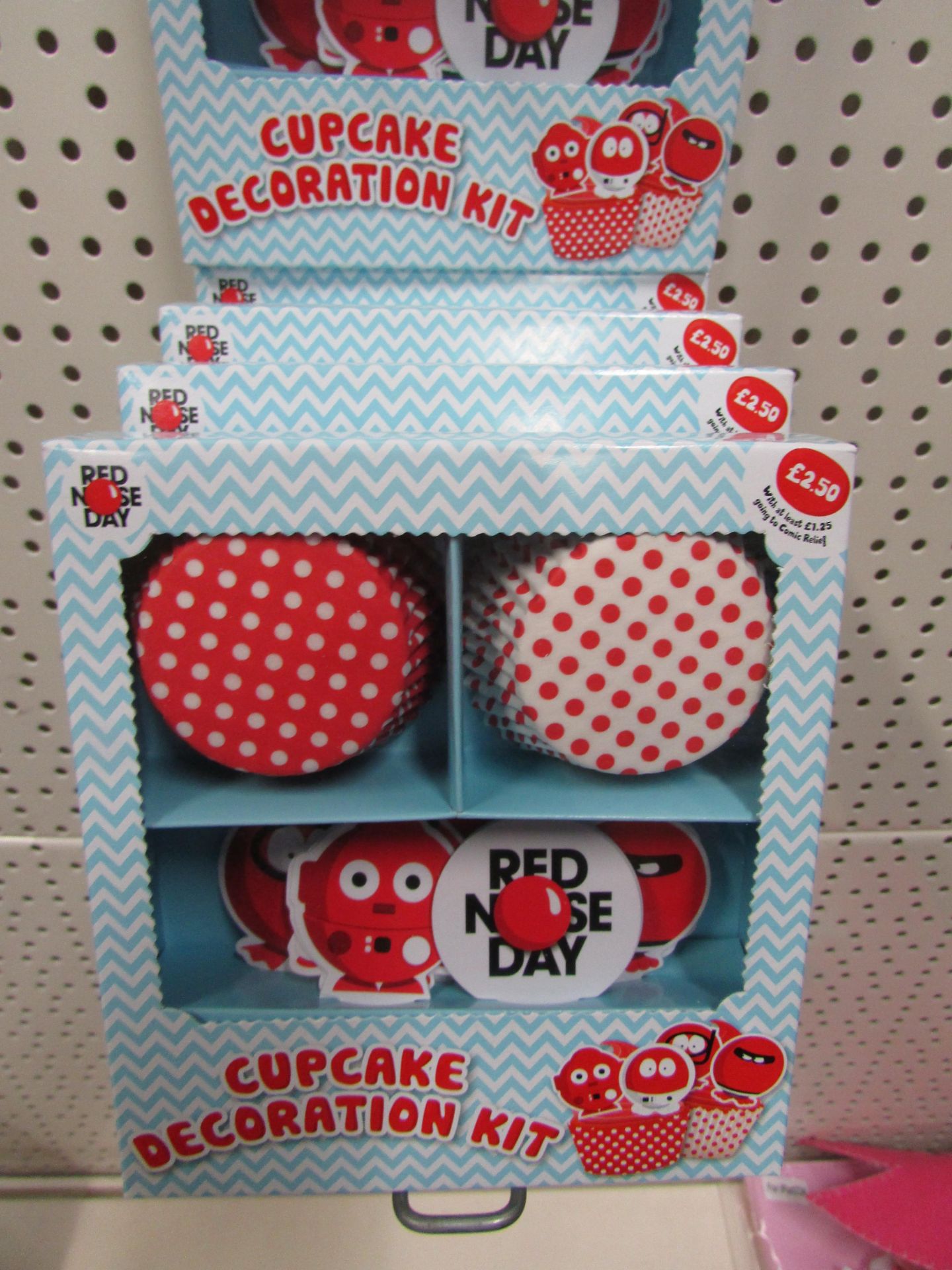 Red Nose Day 24 Cupcakes Kit Total 10 Kits