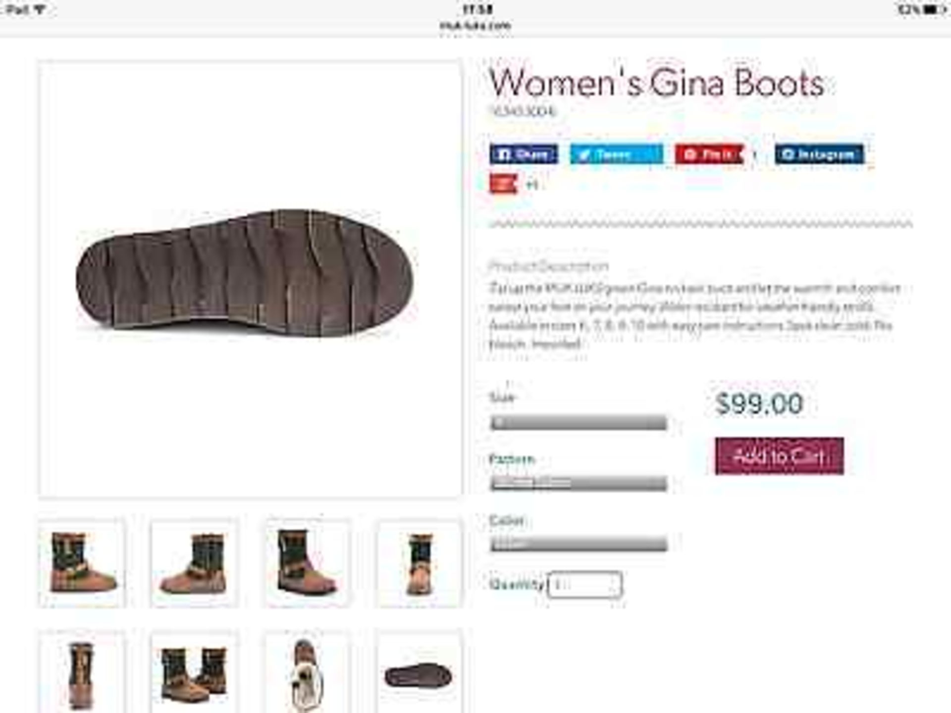 The Original Muk Luks Gina Boot, Size 5, RRP $99 (New without box) - Image 8 of 8