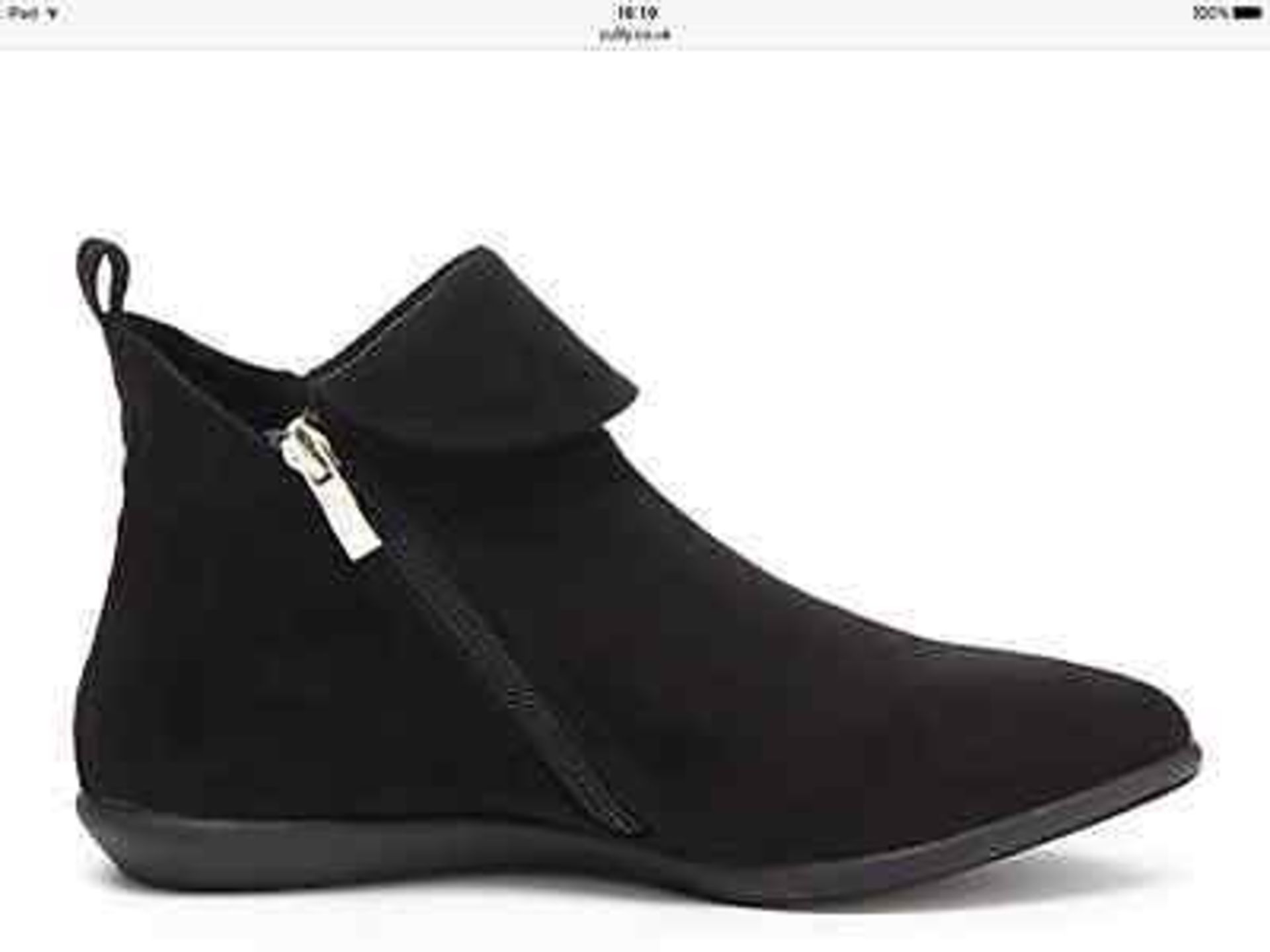 Serene Island Black Alannis Bootie, Size 6, RRP £95.99 (New with box) - Image 2 of 3