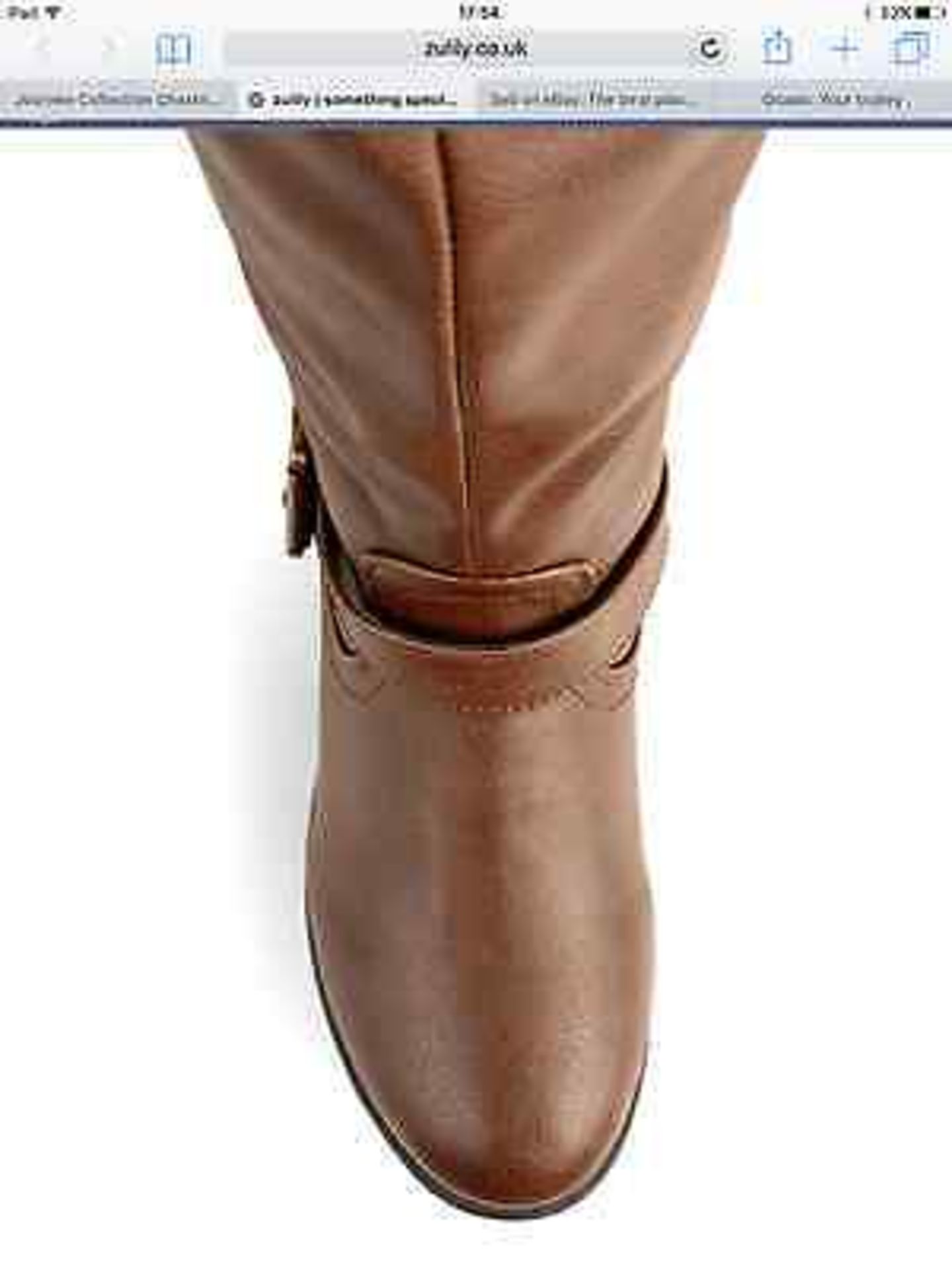 Journee Collection Chestnut Spokane Extra-Wide Calf Boot, Size Eur 39.5 (New with box) - Image 3 of 6