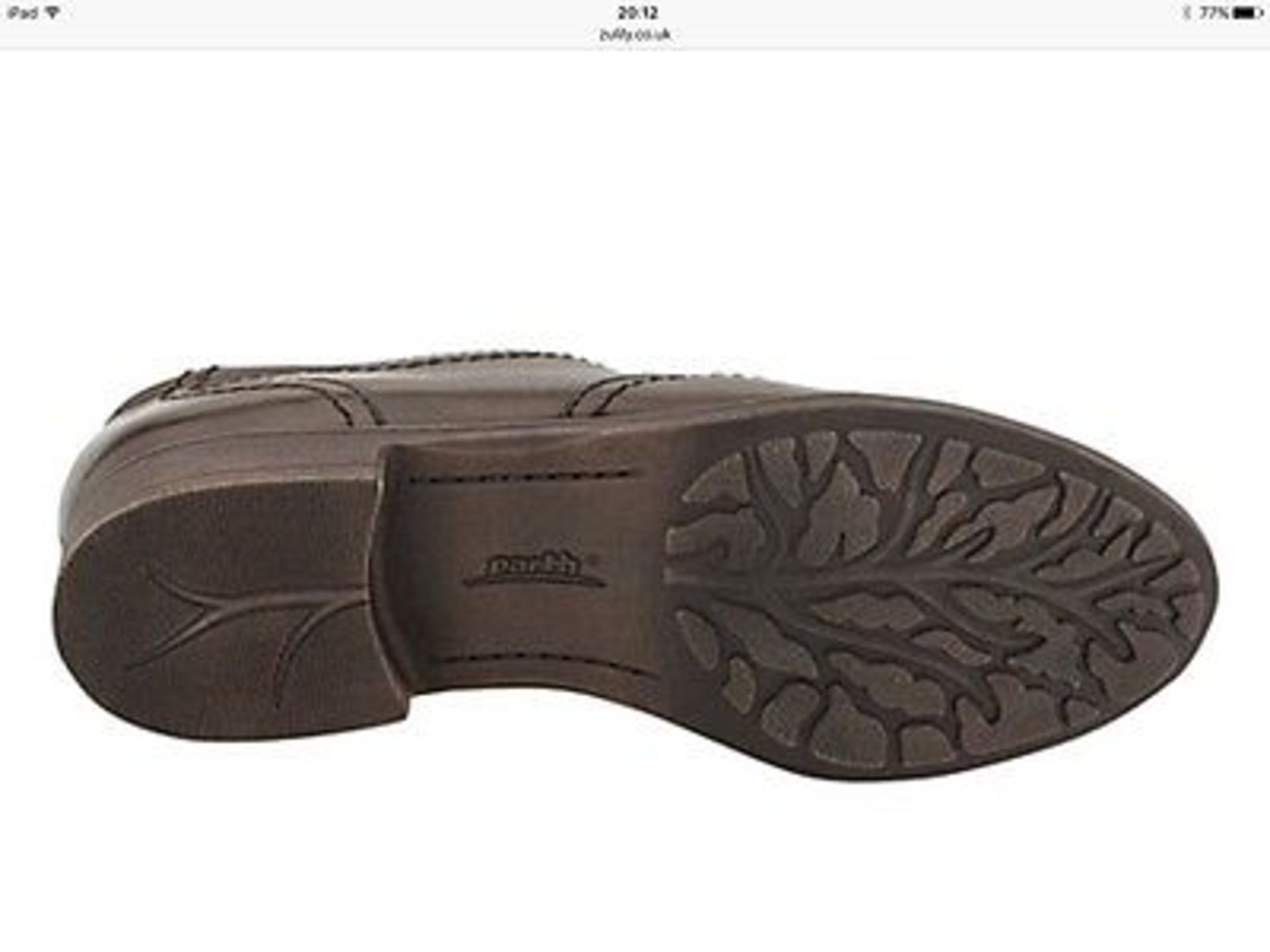 earth Stratton Bark Leather Loafer, size 7 (New with box) - Image 5 of 6