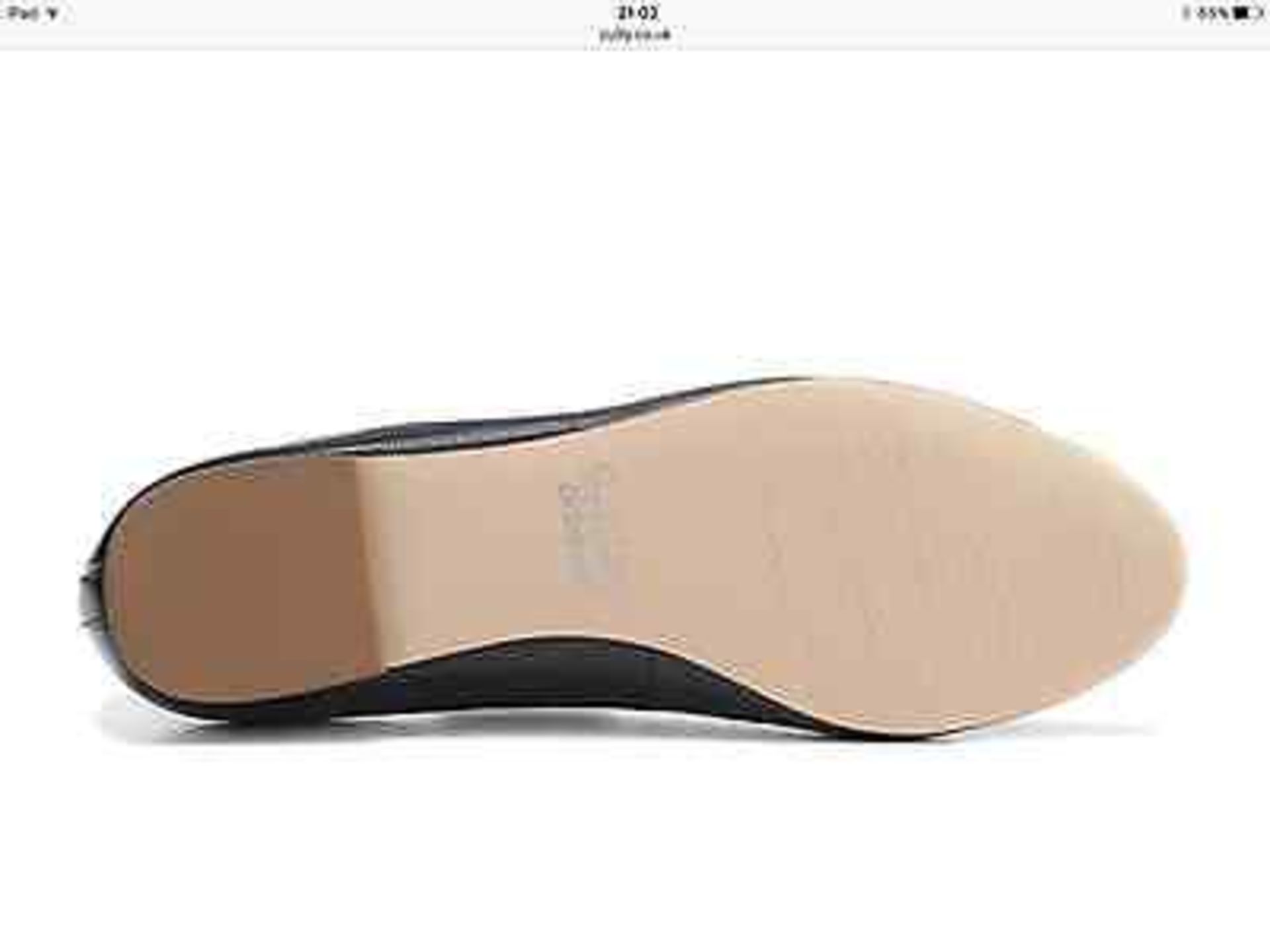 Dr Scholl's Black Vixen Leather Flat, Size 6 (New with box) - Image 3 of 8