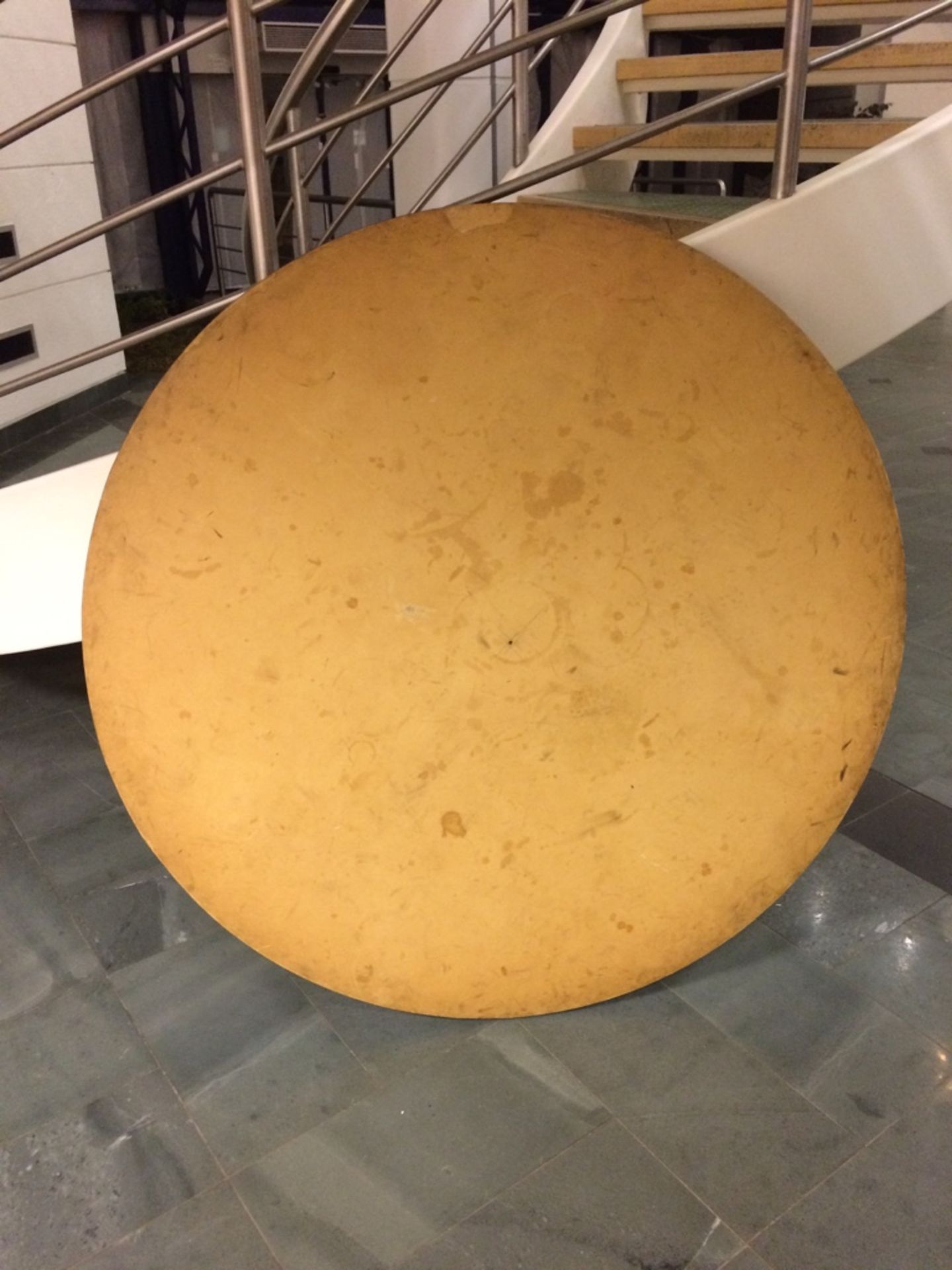 Large 5Ft Round Banqueting Table Top For Use With Lots 1163-1183