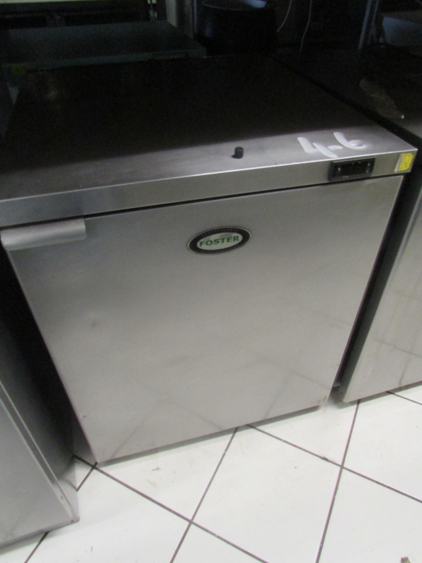 Foster Refrigeration Single Door Under Counter Stainless Steel Fridge (Tested & Working)