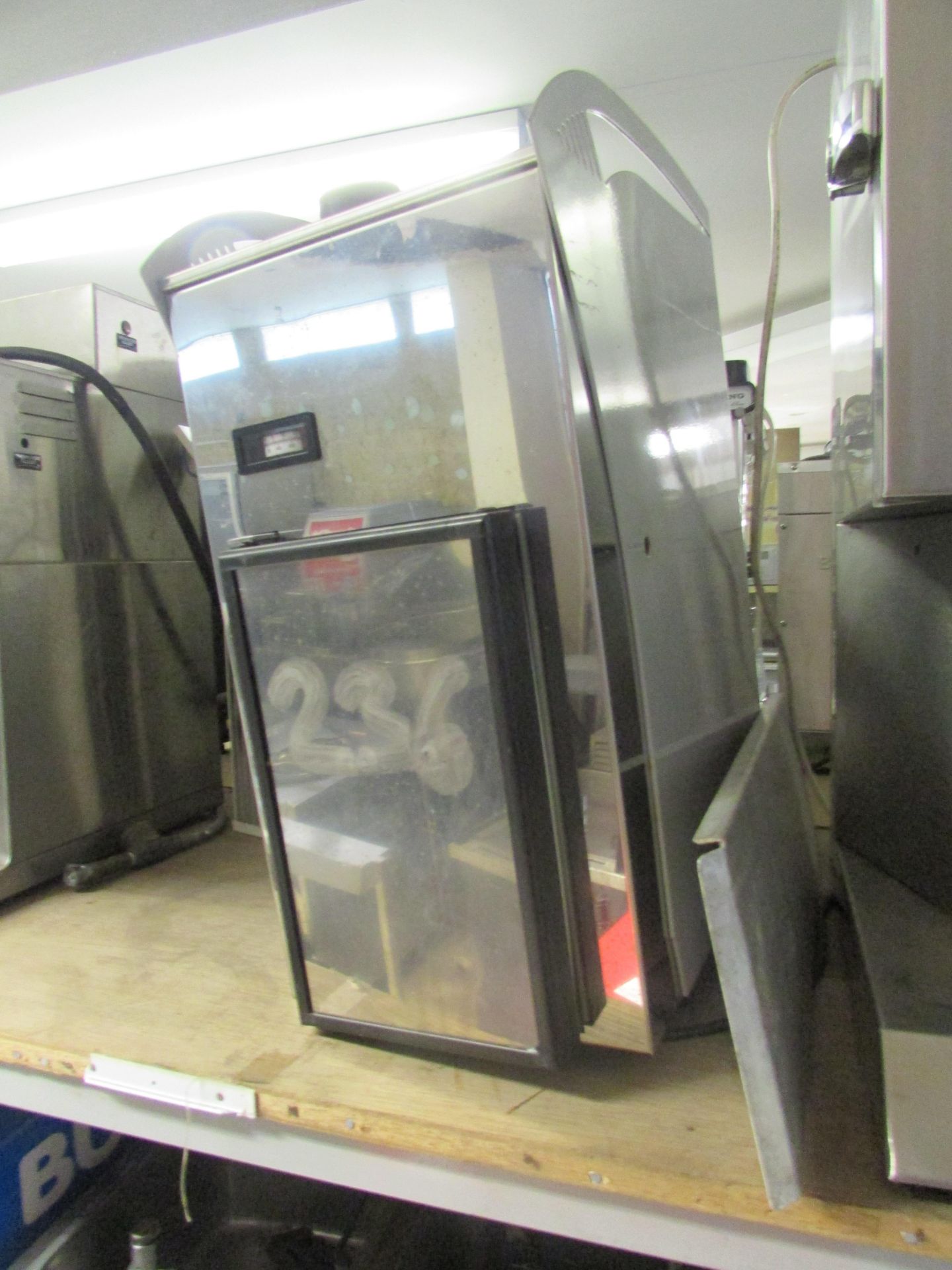 Refrigerated Milk Dispenser Attachment For Black & White Coffee Machine (Untested)