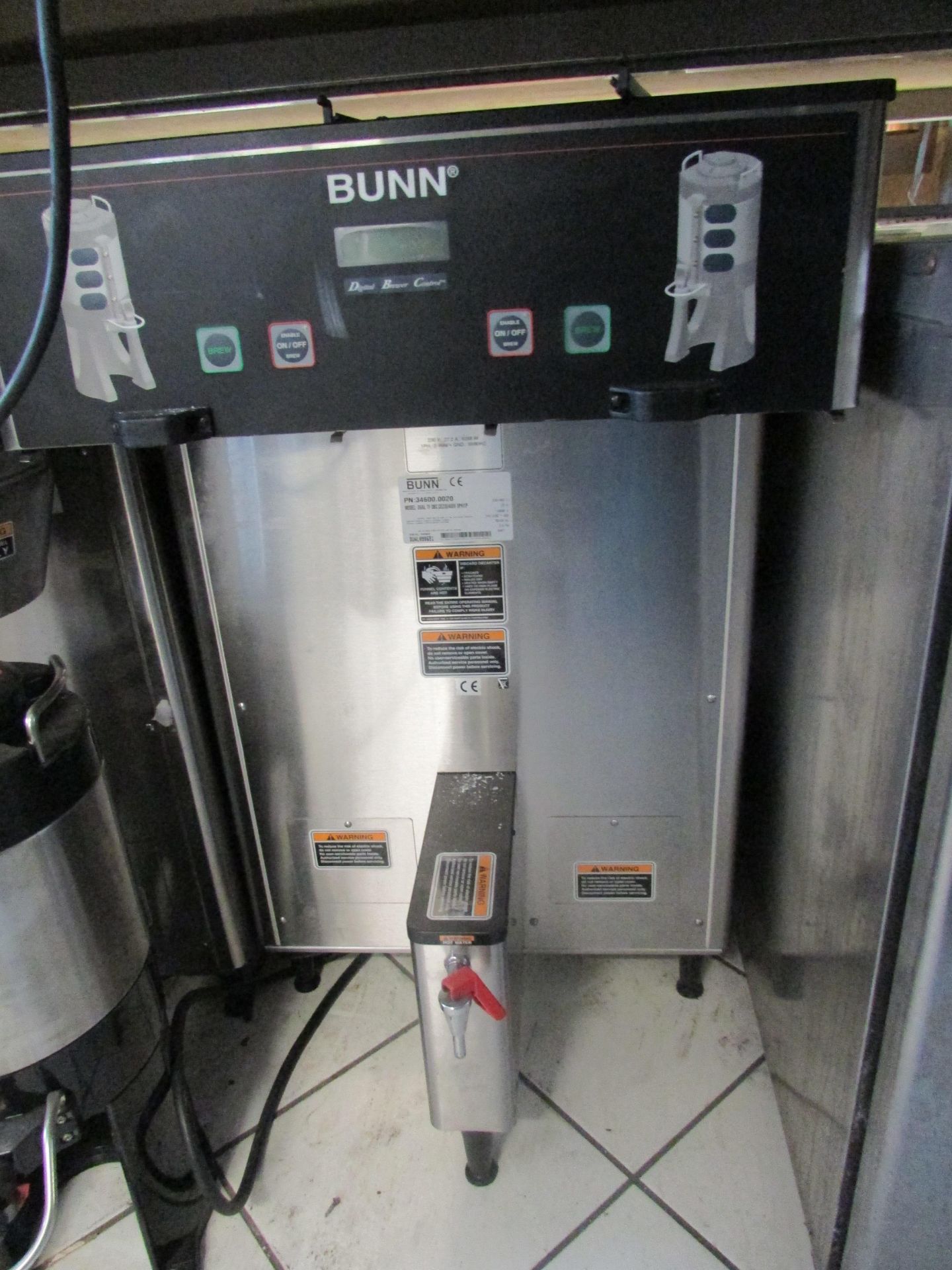 Bunn High Volume Brewing Machine (Untested)