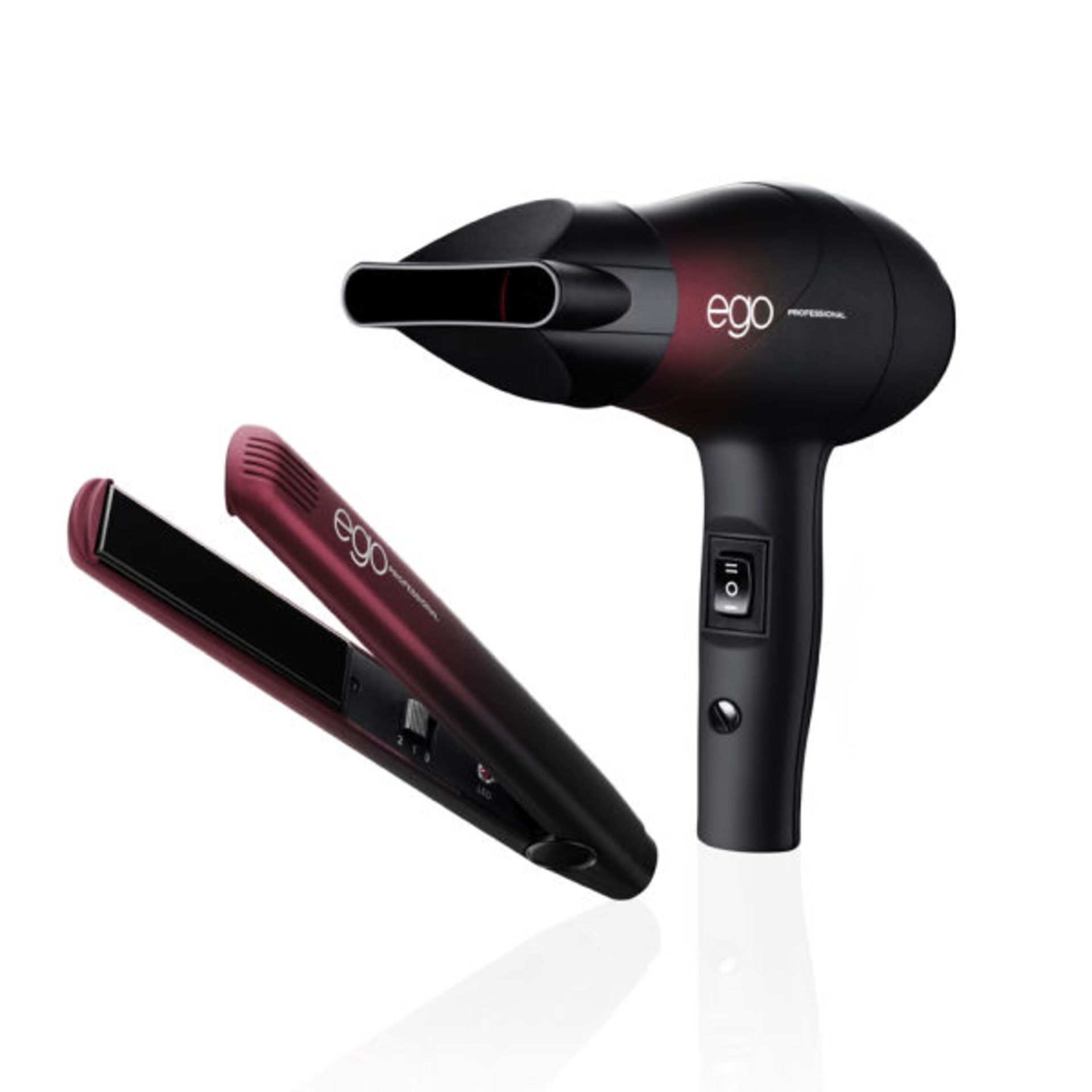 1 x Ego Professional Full On And Fabulous Ego Set (Alter Ego Hairdryer And Little Iron) [Grade B]