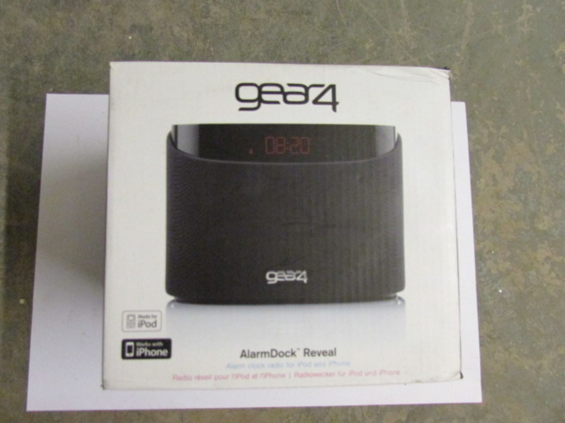 2 X Gear4 Reveal Alarmdock Speaker Pg487