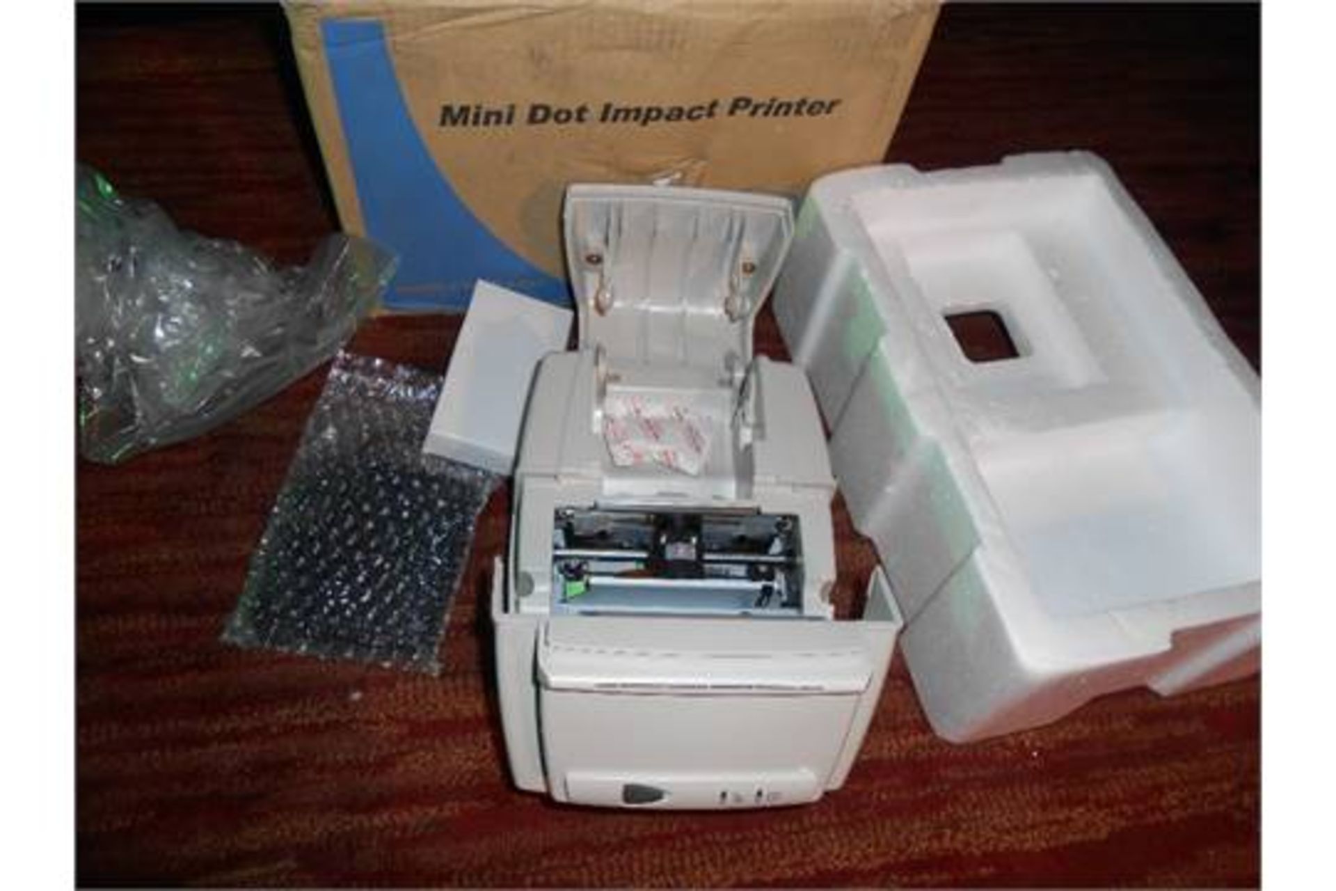 Brand New Mini Dot Impact Printer For Epos Till System Or Kitchen Printer For Food Orders With Ink - Image 2 of 2