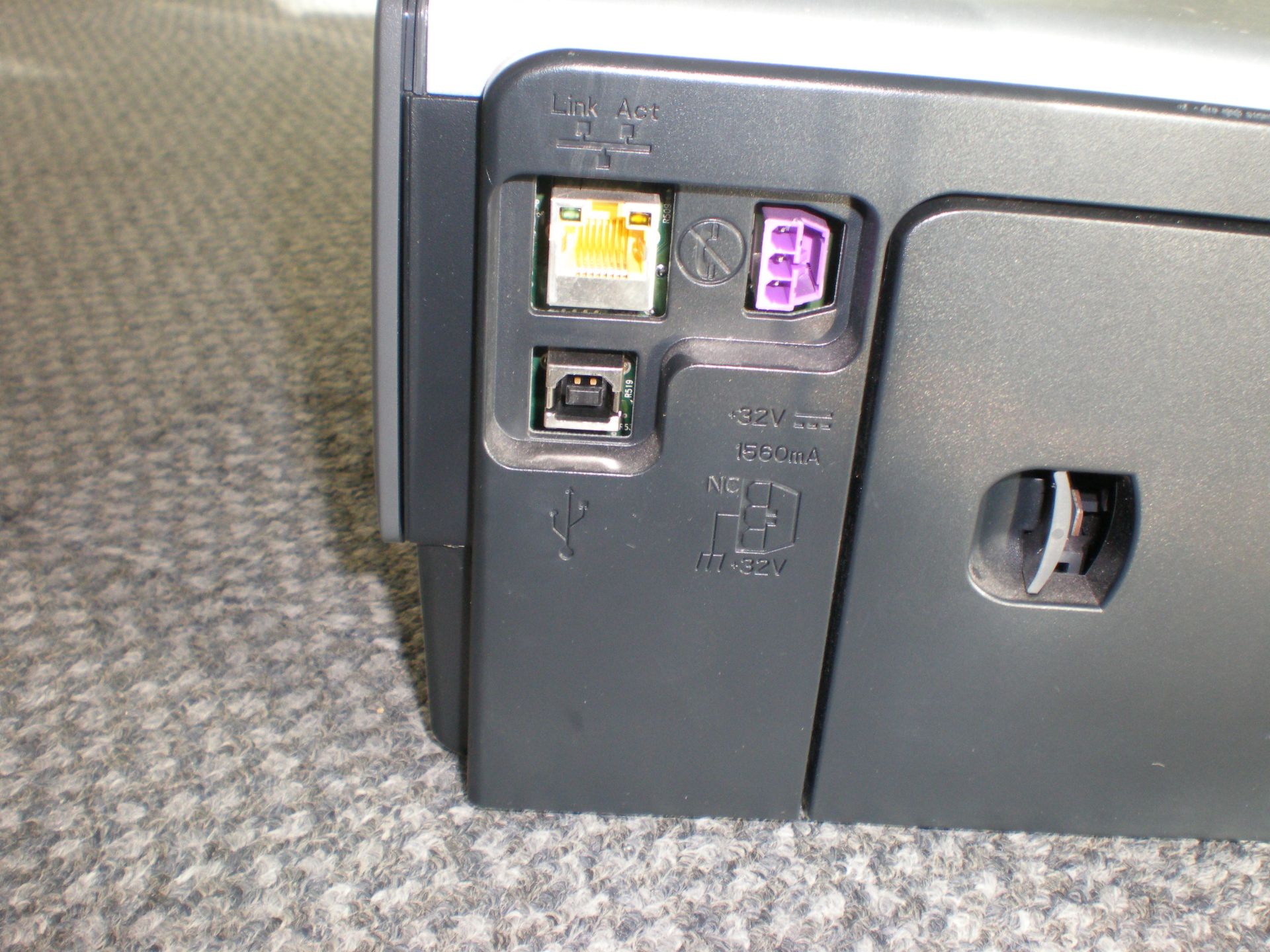 Hp Deskjet 6940 Printer With Power Supply Print On Network Or Direct Via A Usb Cable Input - Image 3 of 3