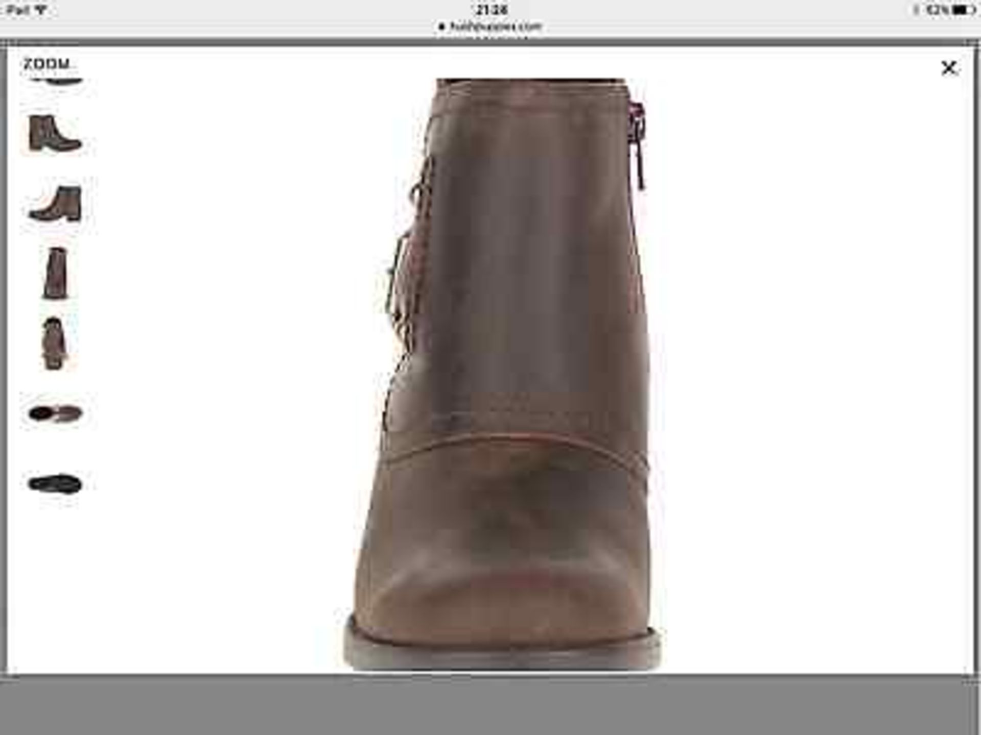 Hush Puppies Dark Brown Proud Overton Nubuck Boot, Size UK 5, RRP $130 (New with box) [Ref: ] - Image 6 of 9