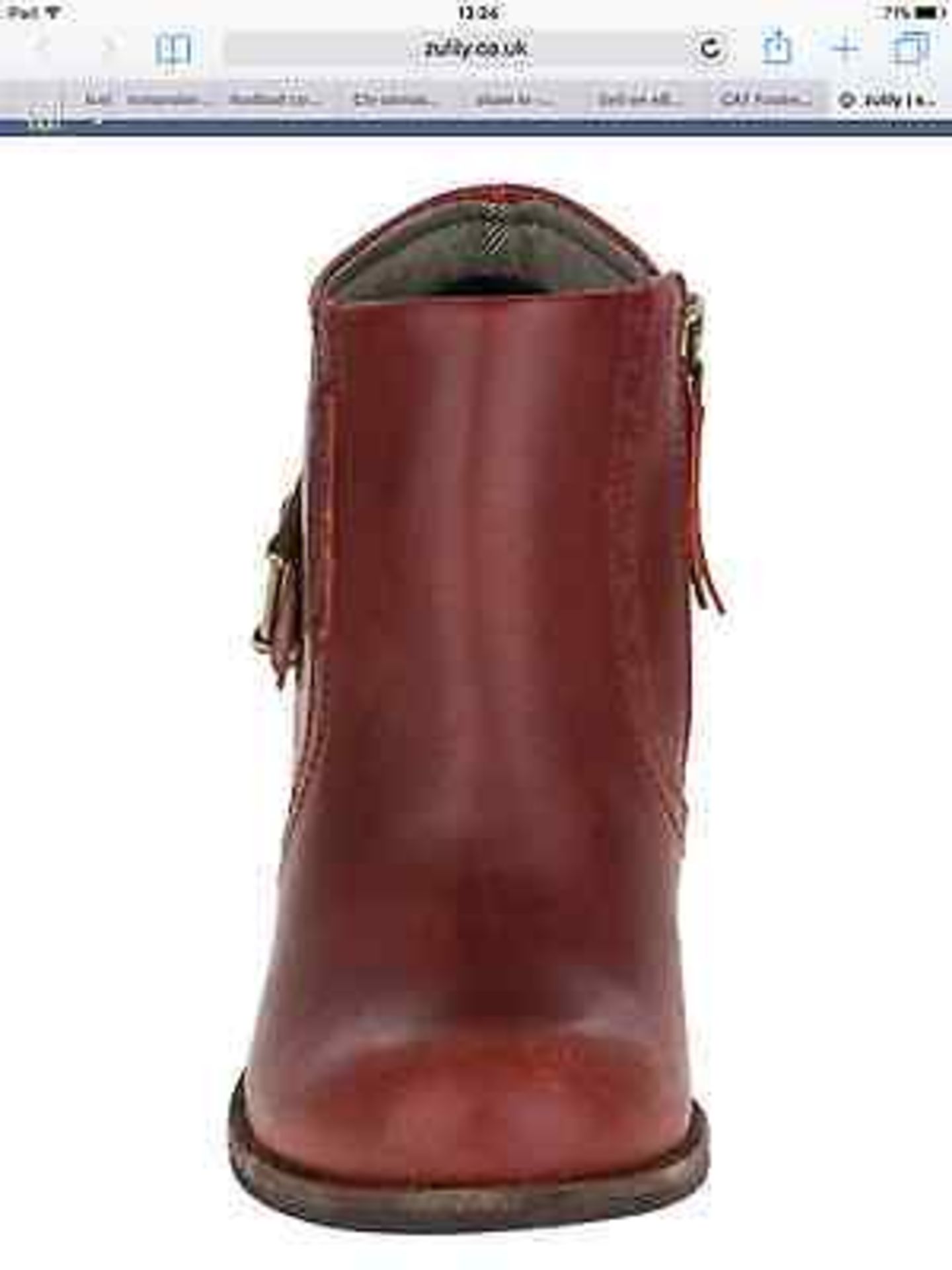 Cat Footwear Firewood Ladies Annette Leather Bootie, size 3.5, RRP £222.99 (New with box) [Ref: ] - Image 3 of 7