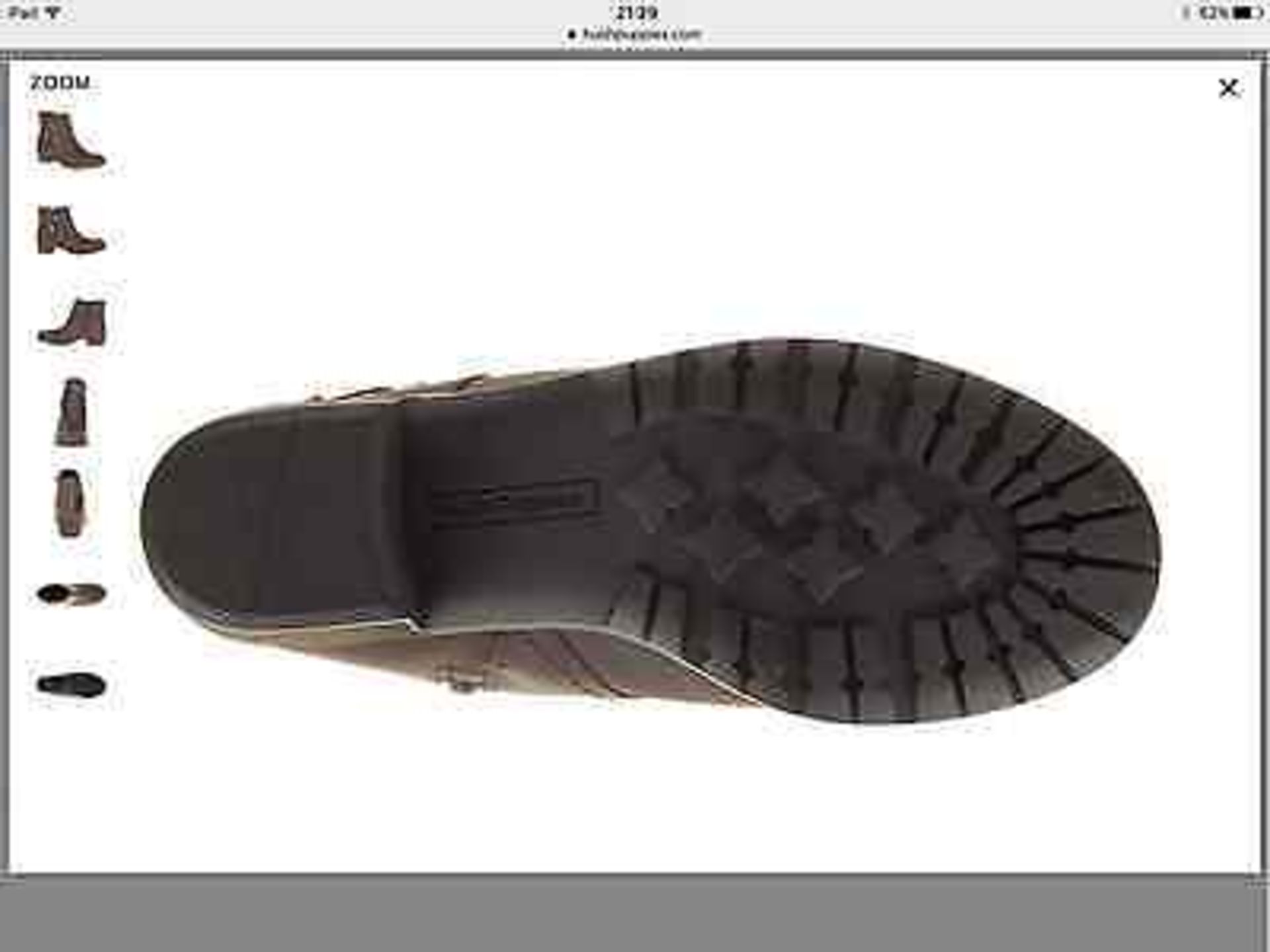 Hush Puppies Dark Brown Proud Overton Nubuck Boot, Size UK 5, RRP $130 (New with box) [Ref: ] - Image 9 of 9