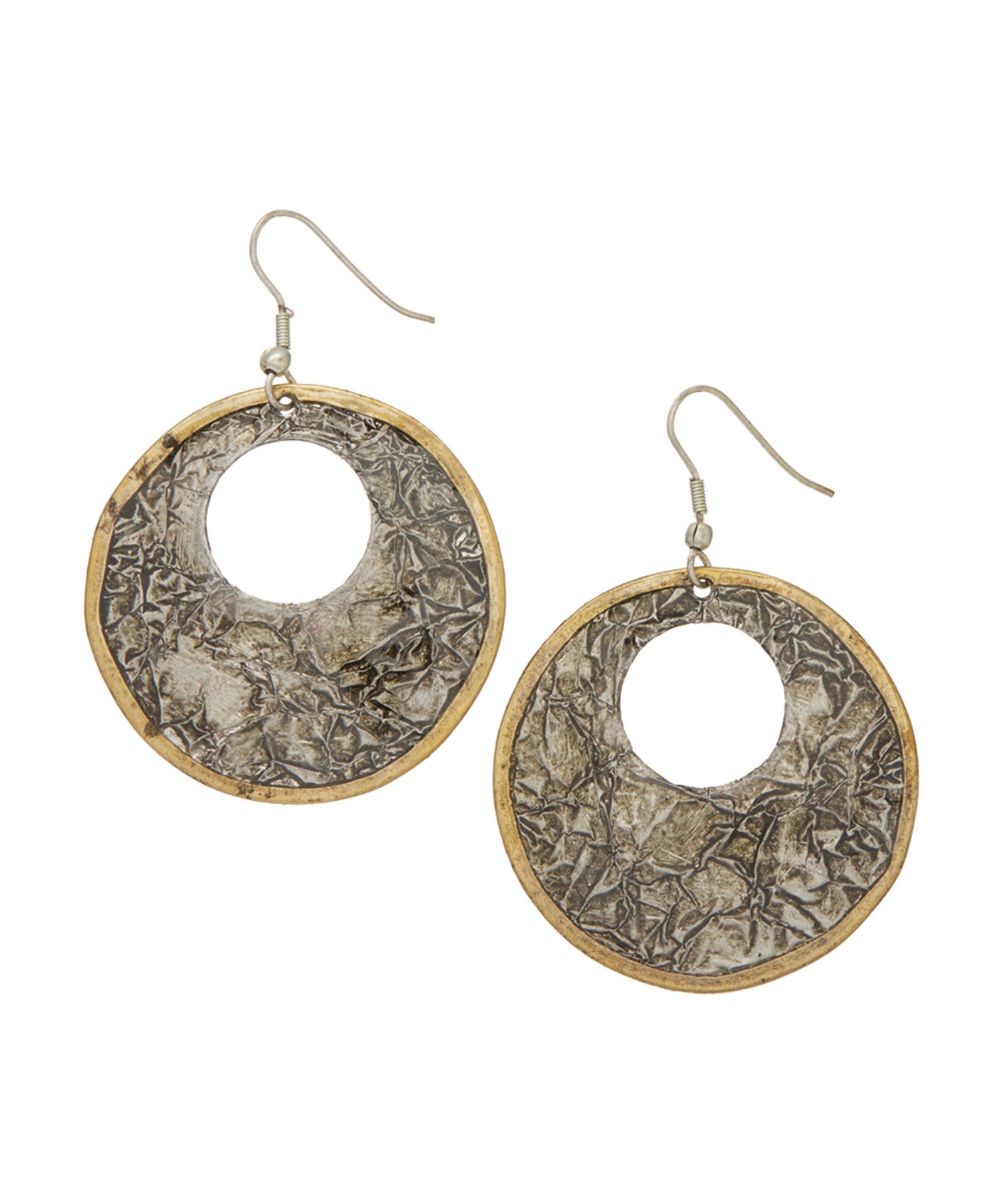 Anju Dark Gray Nesya Earrings (Us Size: One Size) [Ref: 44912095]