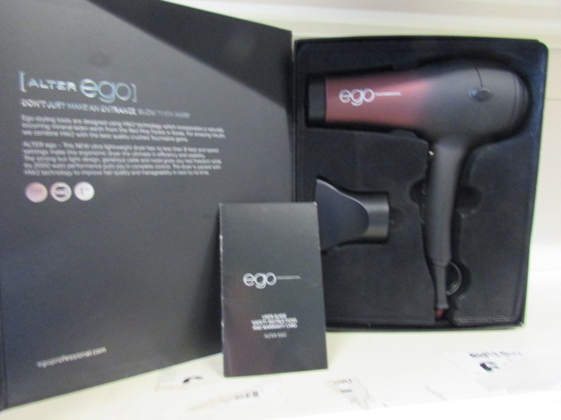 1 x Ego Professional Alter Ego Hairdryer [Grade A] - Bild 3 aus 4