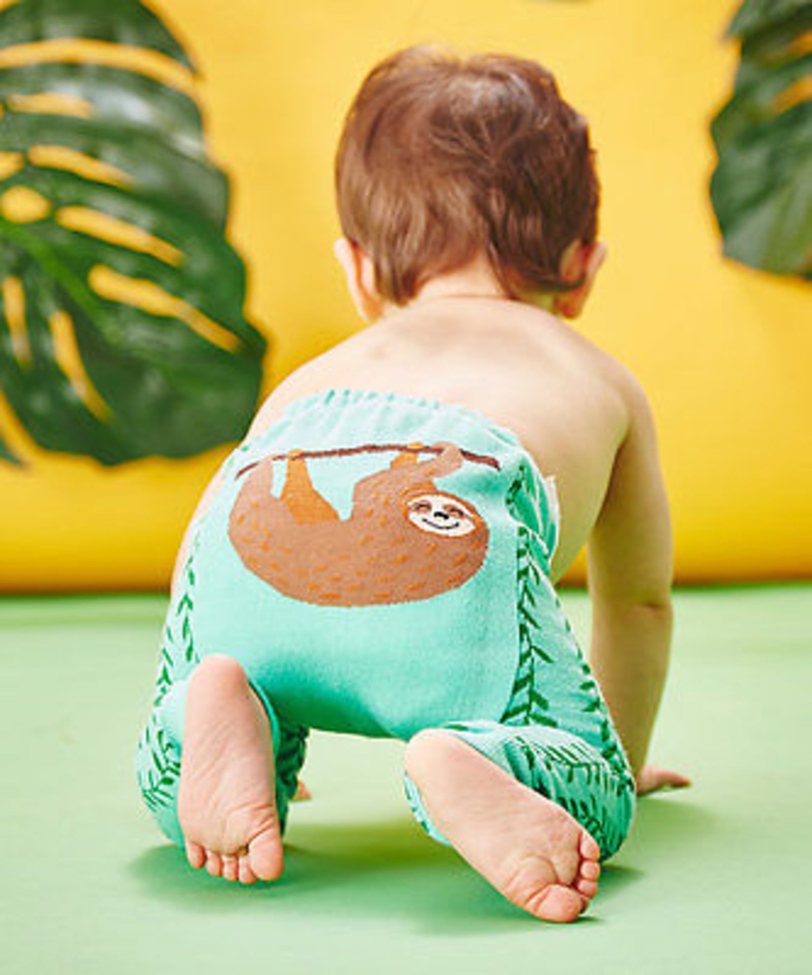 Doodle Pnats Green Sloth Leggings (18-24 Months) (New With Tags) [Ref: 265224731-]