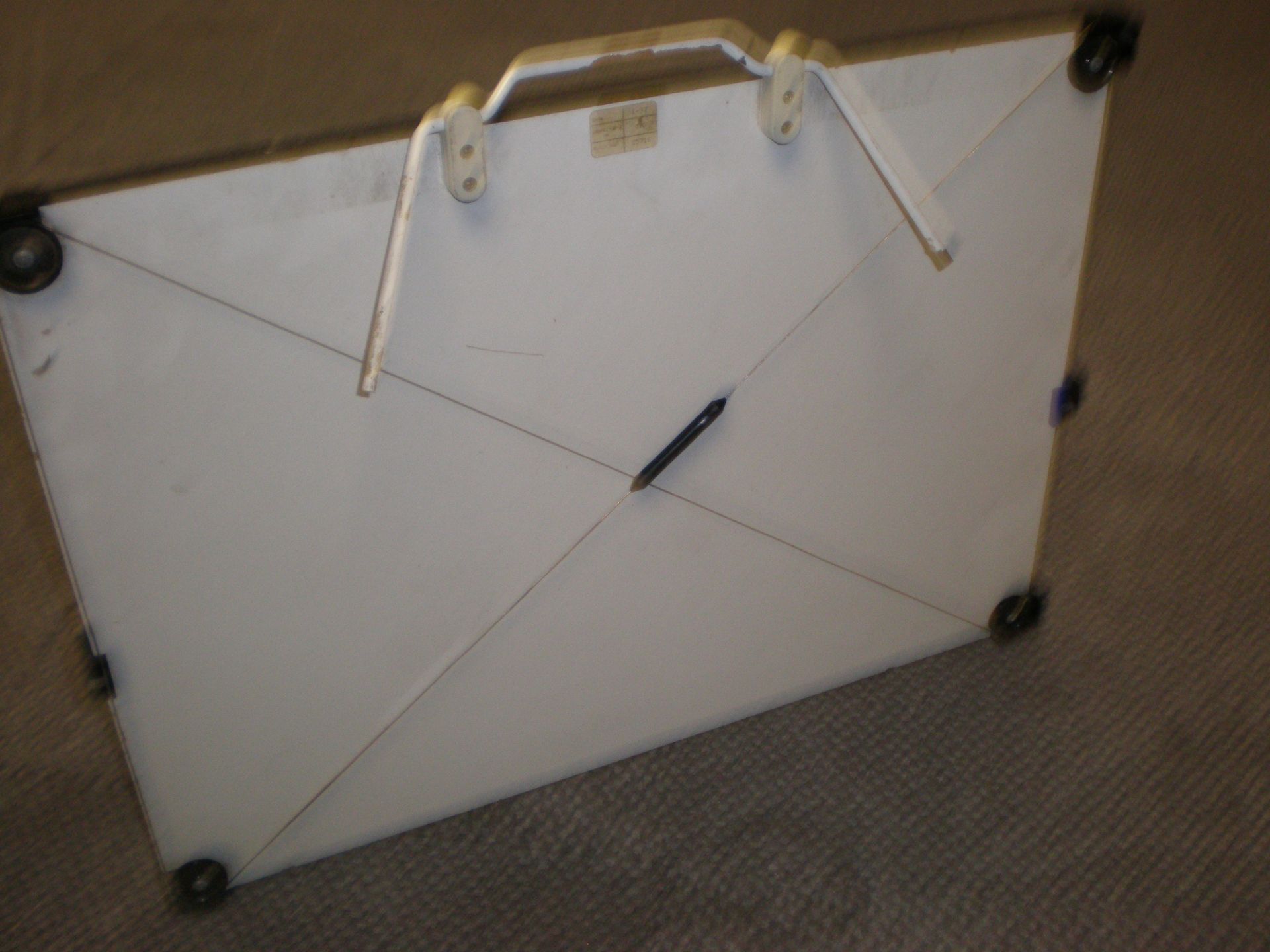 Set Of 23 Desktop Drawing Boards On Trolley With Wheels - Image 8 of 8