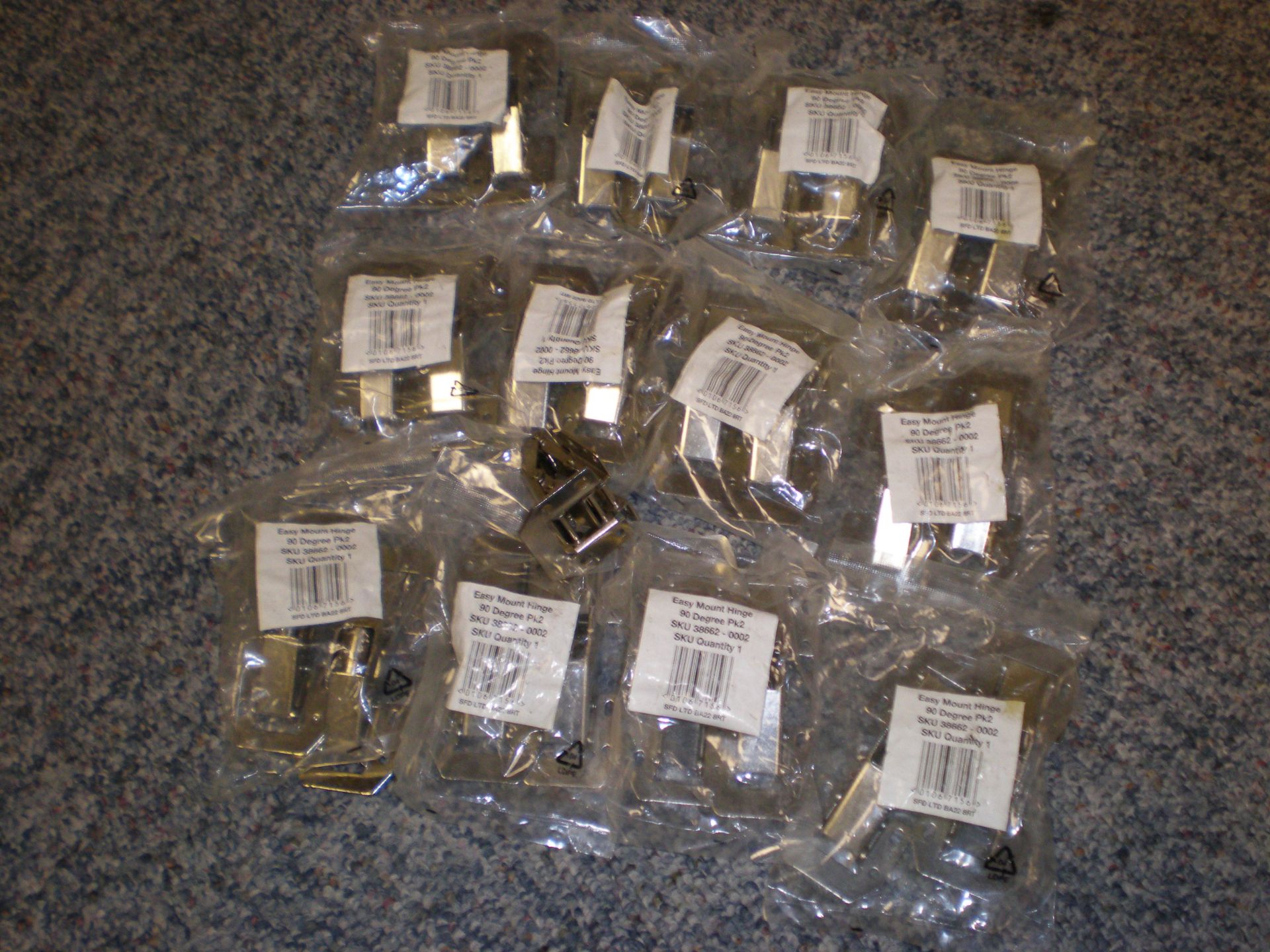 Set Of 13 Pairs (26 Total) Easy Mount Hinges - Image 6 of 6