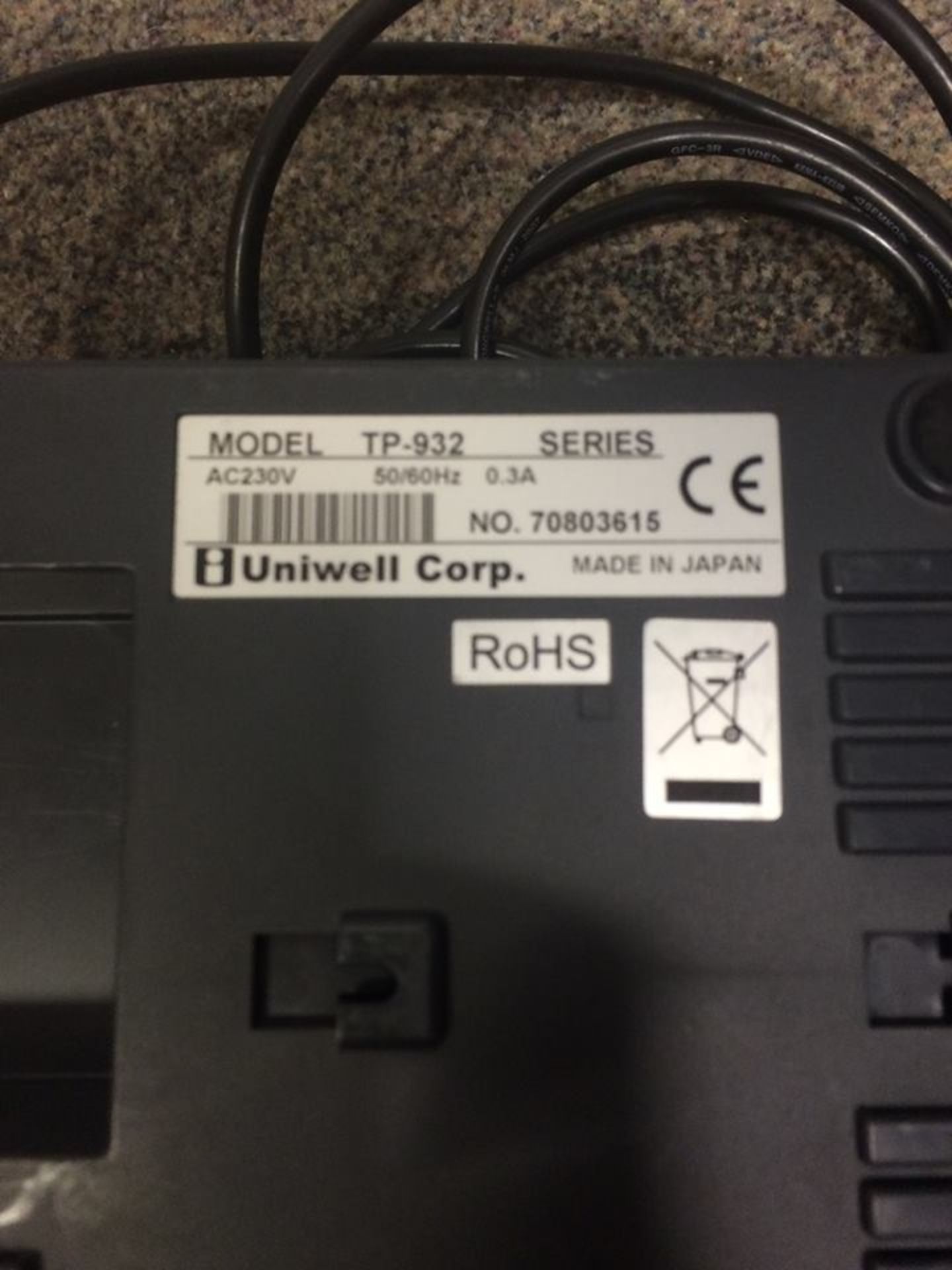 Uniwell Tp-932 / Tp932 Pos Thermal Printer With Ethernet Interface 822 922 832 - Bild 3 aus 4