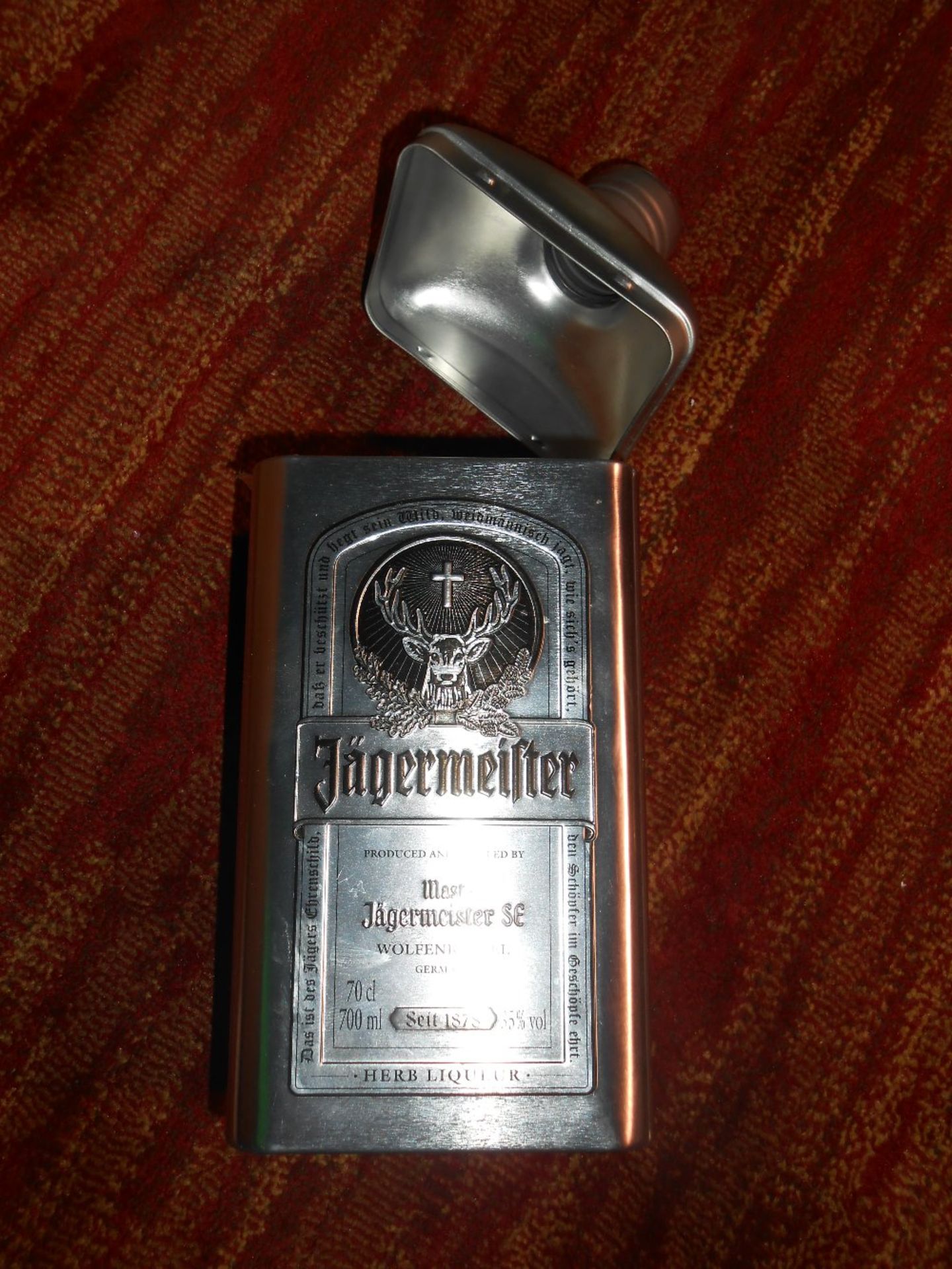 Jagermeister Money Box Tin (Collectable) - Image 2 of 2