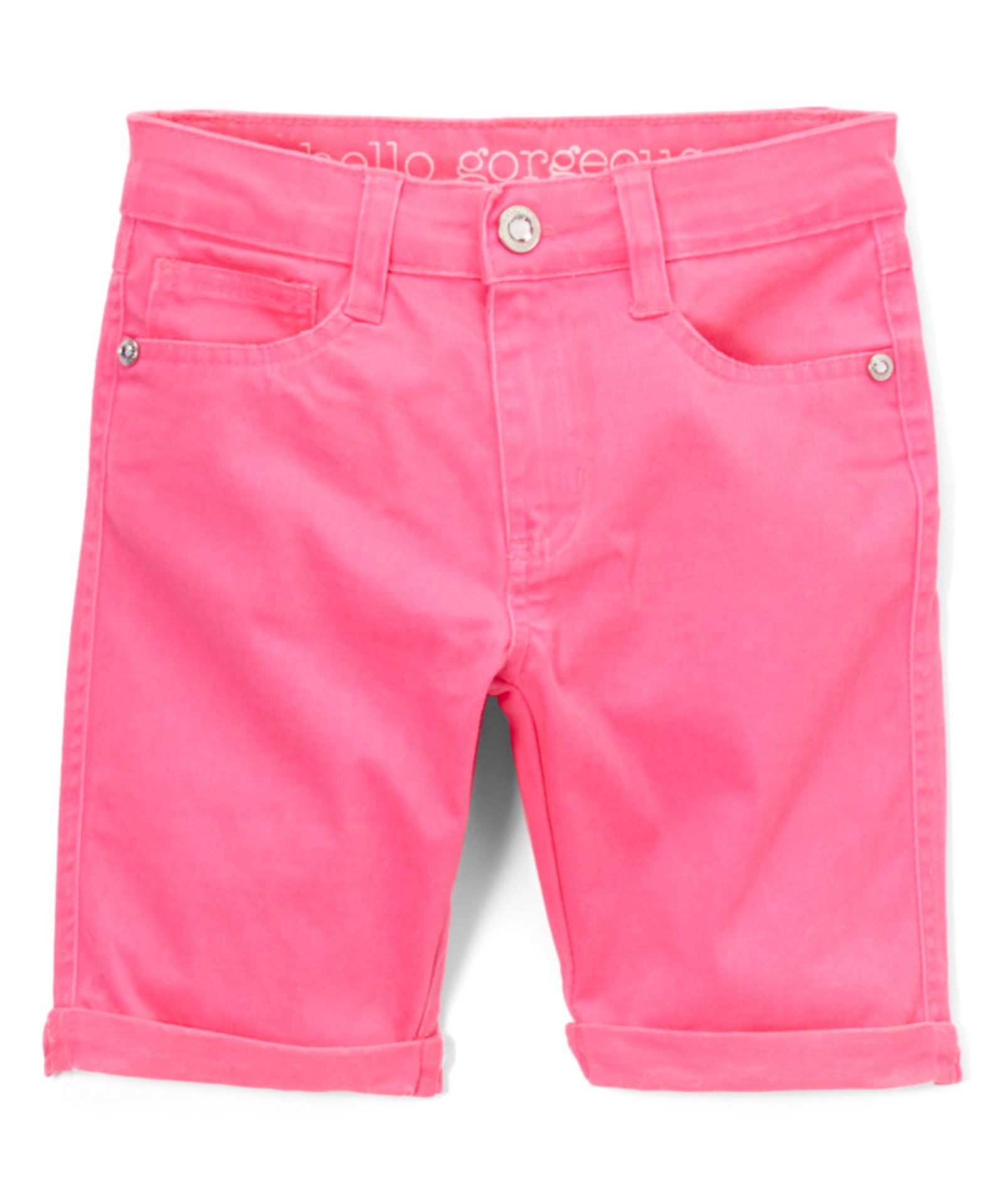 Hello Gorgeous Neon Hot Pink Bermuda Shorts (Age 10 yrs) (New with tags) [Ref: 46173614- T-71]