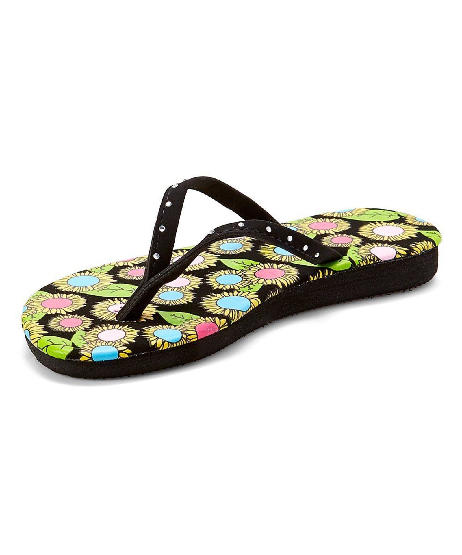 Chatties, Daisy Wedge Flip Flop - Size Little Kid 13/1 (New without box) [Ref: 45690351] - Image 2 of 2