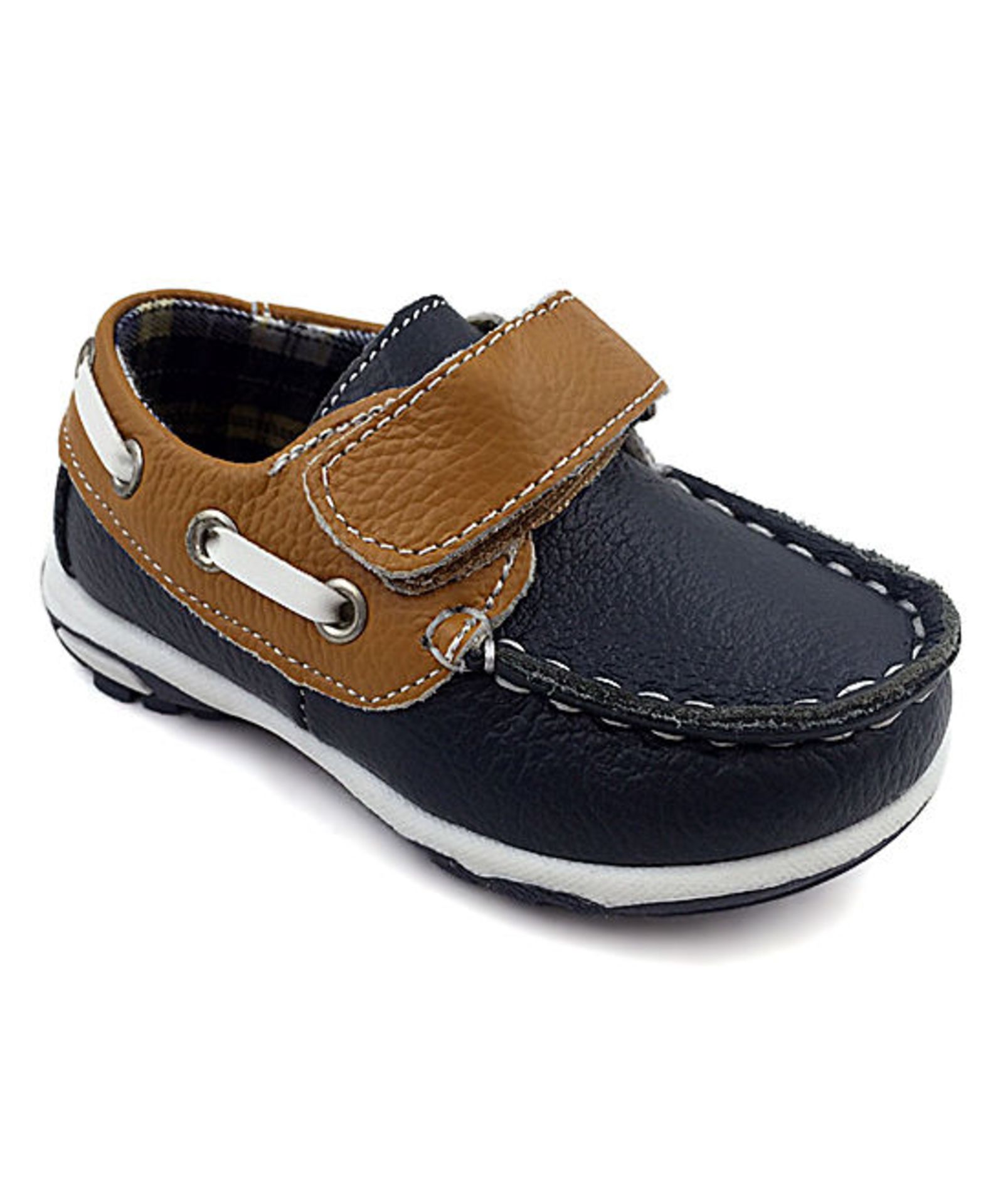 Chulis Kids, Navy Cuby Boat Shoe, US Size Infant 3 (New with box) [Ref: 39409408]