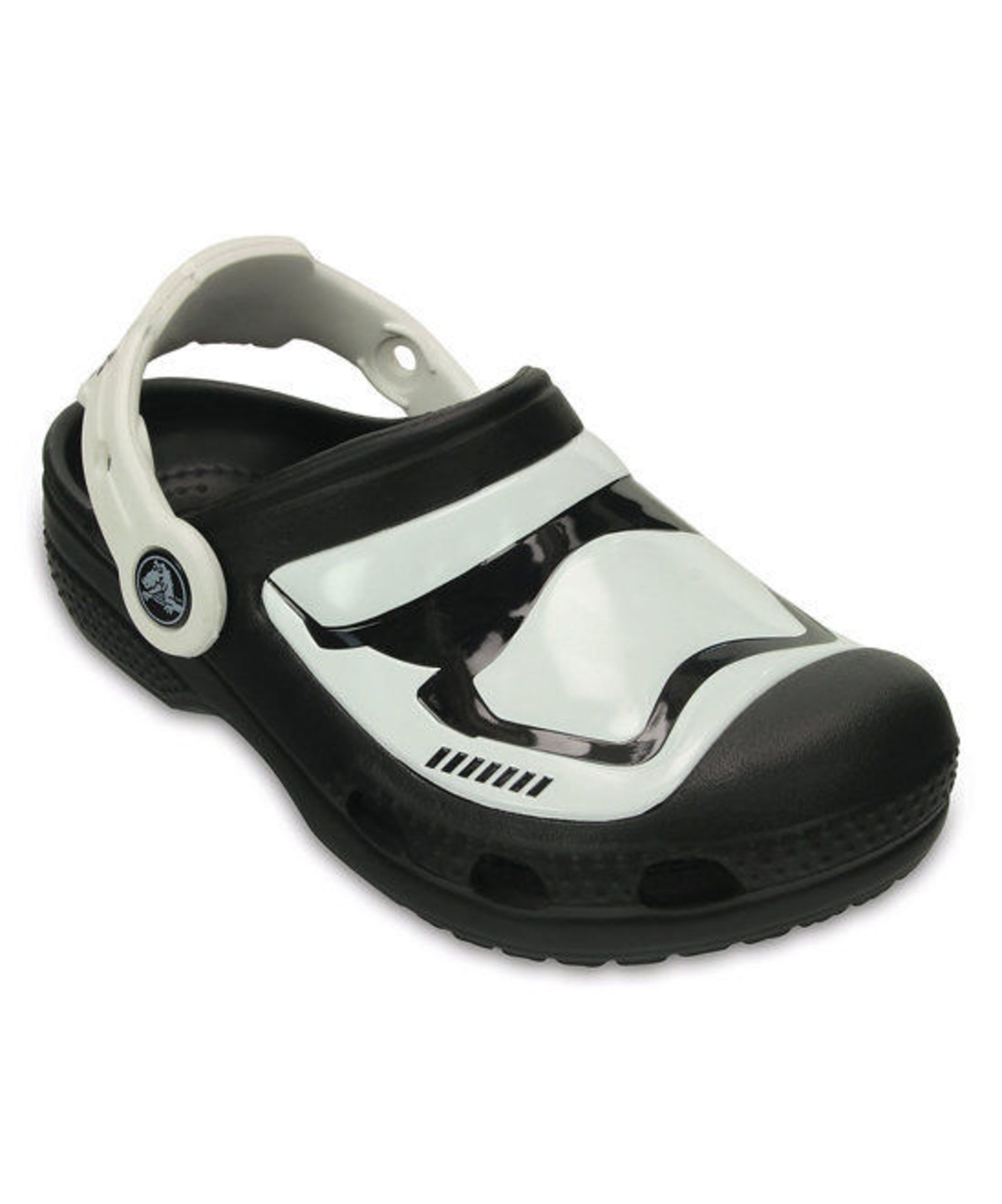 Crocs, Star Wars Stormtrooper™ White & Black Clog, US Little Size 3/EUR 34-35 (New without box) [ - Image 3 of 5