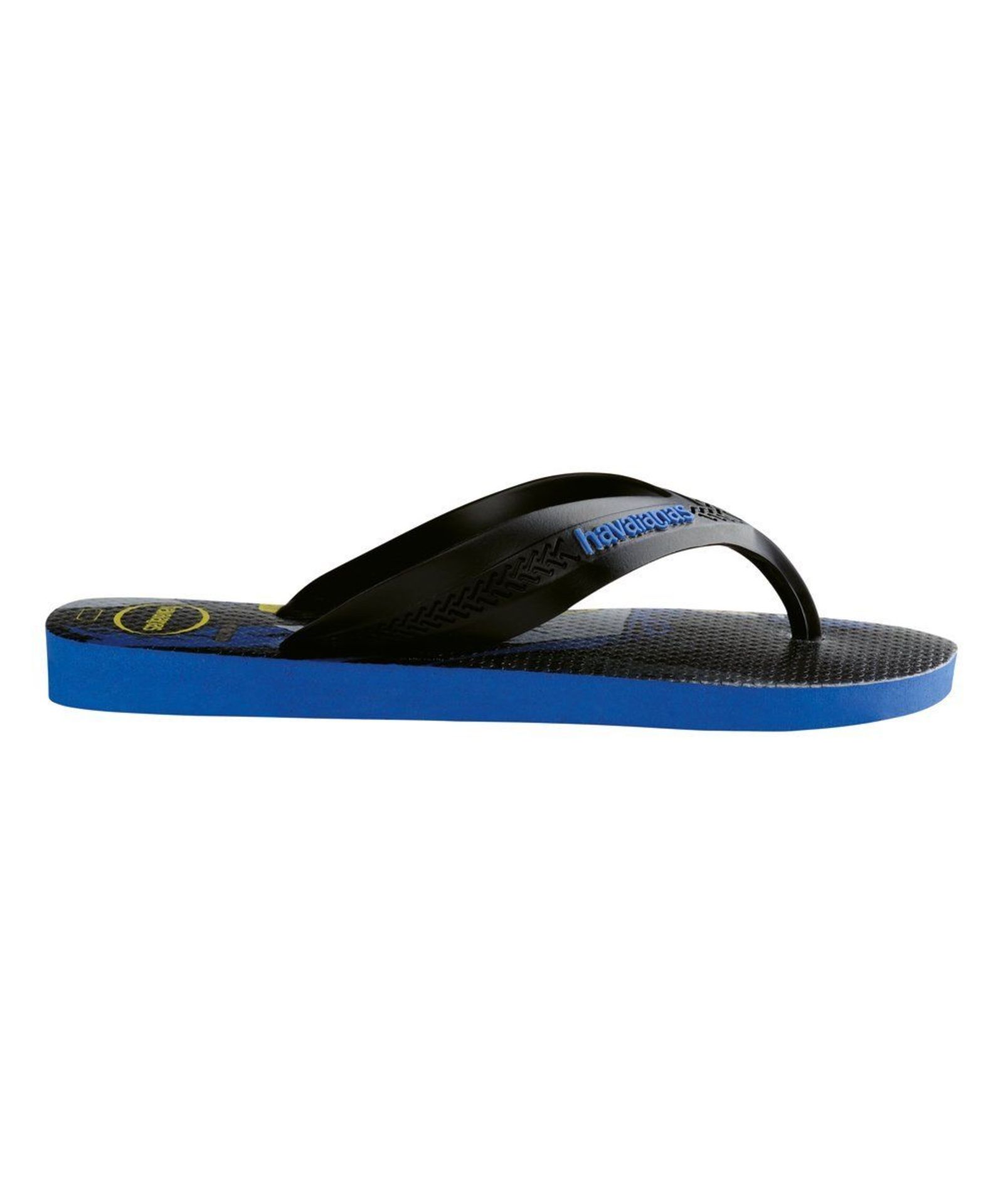 Havaianas Black & Blue Star Max Heroes Flip-Flops (Uk Size 12:Us Size 13) (New without box) [Ref: - Image 4 of 4