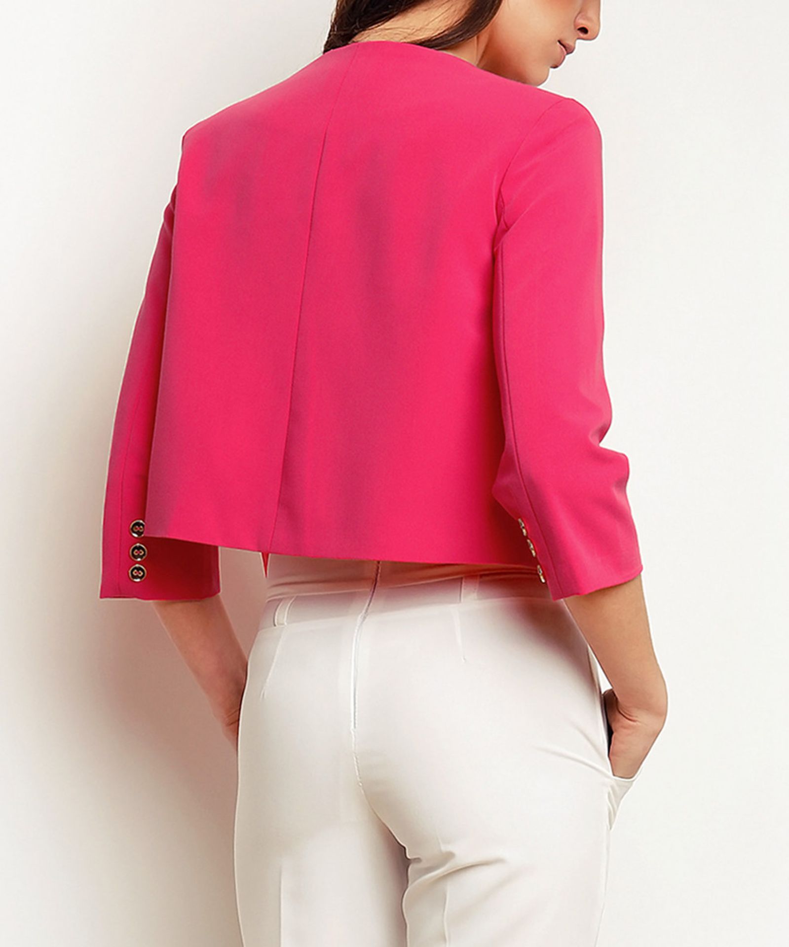 Karen Karen Pink Crop Jacket (Us Size: XS) [Ref: 37868710] - Image 2 of 2