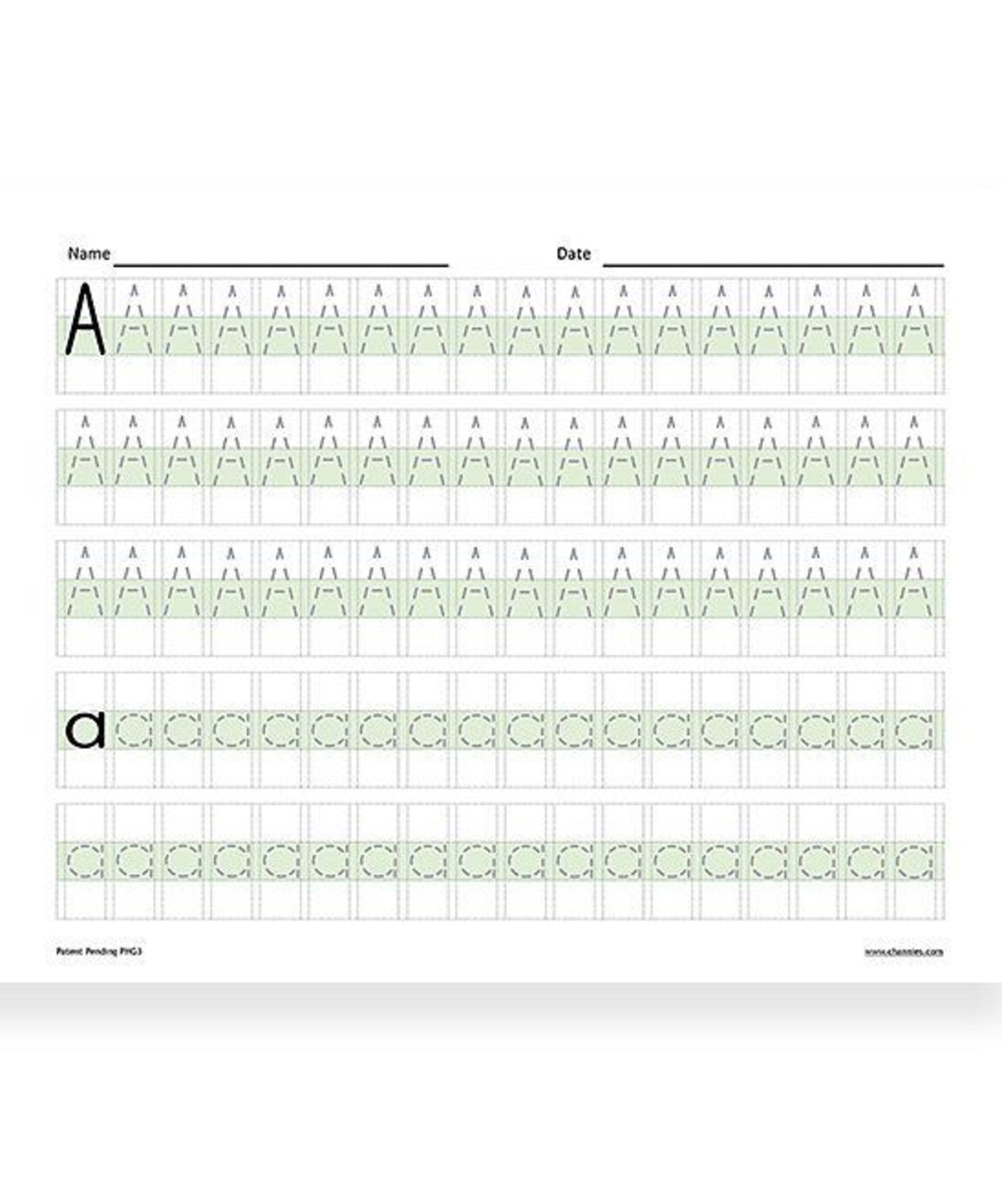Grades PreK-1st Channie's Easy Peasy Alphabet Pad (New) [Ref: 45477797- T-103] - Image 3 of 3