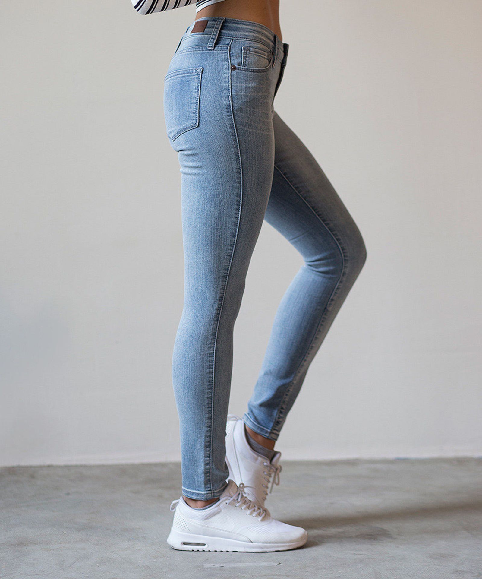 MIA & MOSS, Light Blue Sabine Skinny Jeans, 30" (New with tags) [Ref: 47164611- T-56] - Image 2 of 3