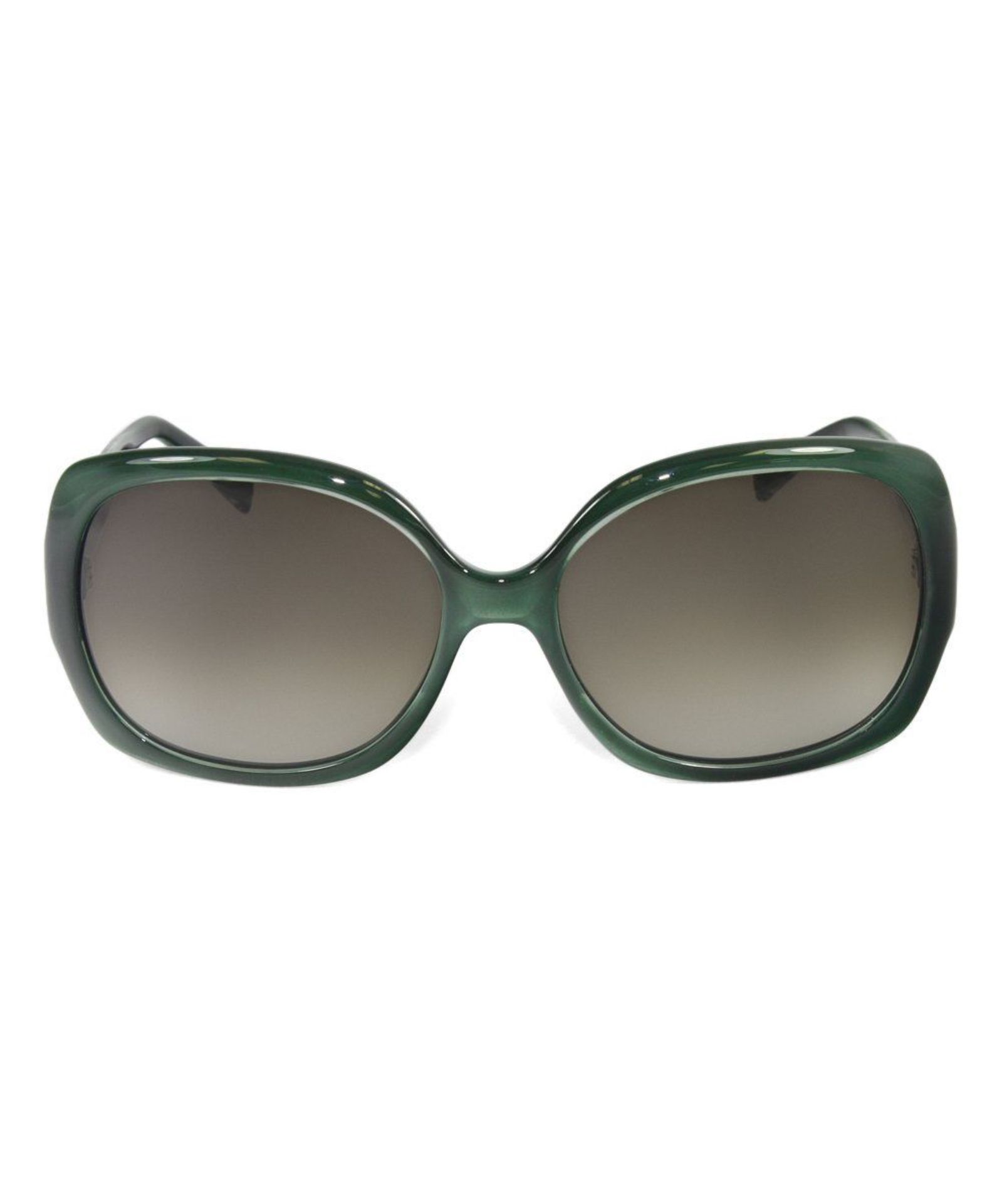 FENDI Green Logo-Arm Oversize Sunglasses (One Size) (New with tags) [Ref: 44966071- TT-] - Image 2 of 2