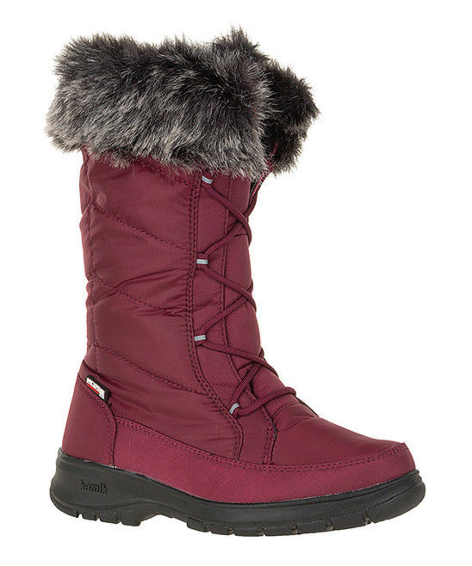 Kamik Burgundy Yonkers Boot (Uk Size 6:Us Size 8) (New with box) [Ref: 51071187-I-001] - Image 2 of 5