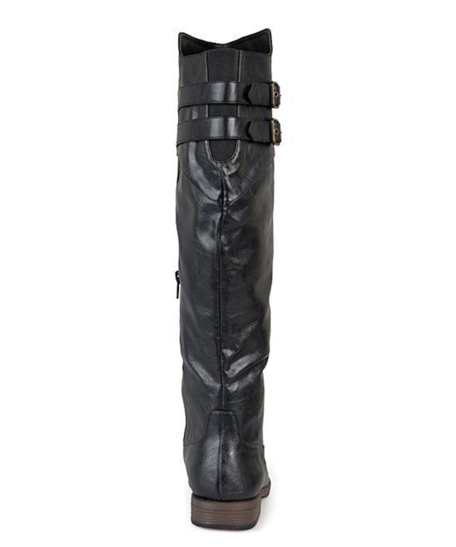 Journee Collection Black Tori Riding Boot (Uk Size 7:Us Size 9) (New with box) [Ref: 14251407-I- - Image 3 of 4
