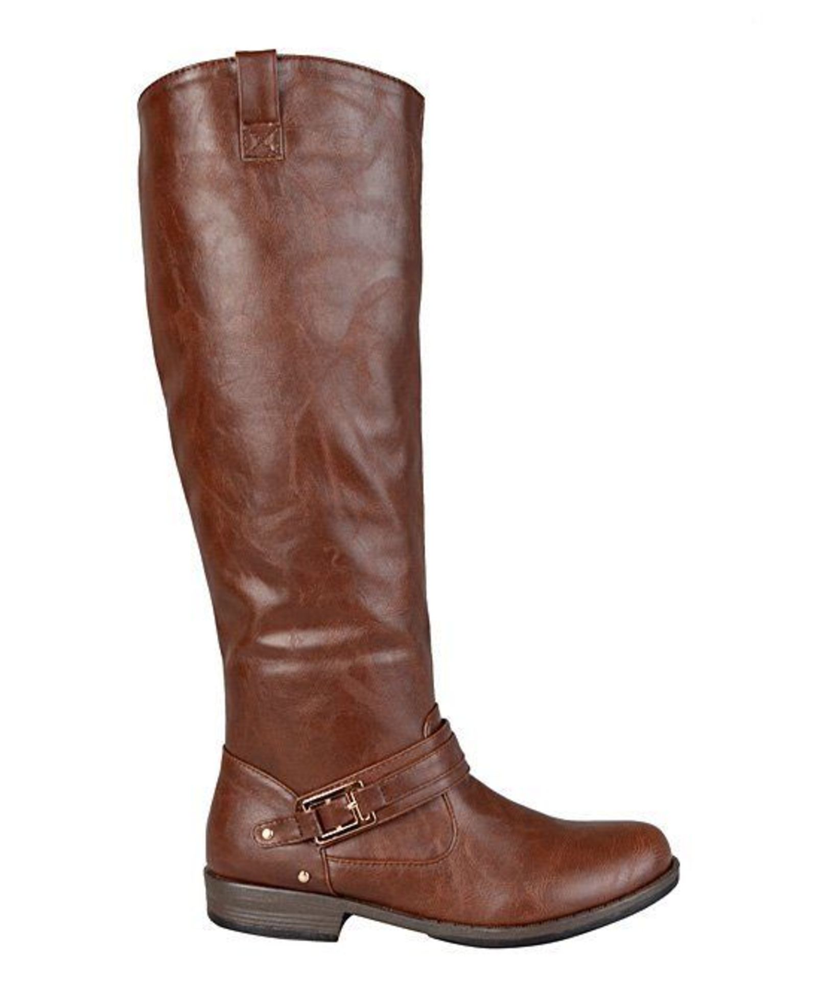 Journee Collection Brown Kai Boot (Uk Size 4.5:Us Size 7) (New with box) [Ref: 14251359-C-002] - Image 2 of 5
