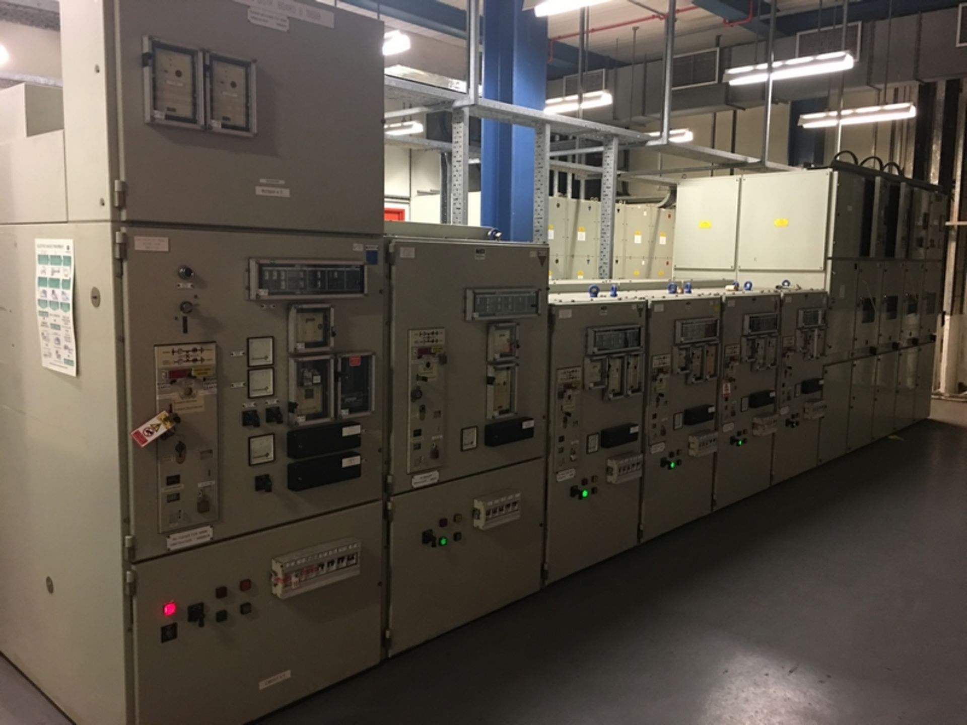 Large Qty Switchgear - From 6.6KV Switchroom