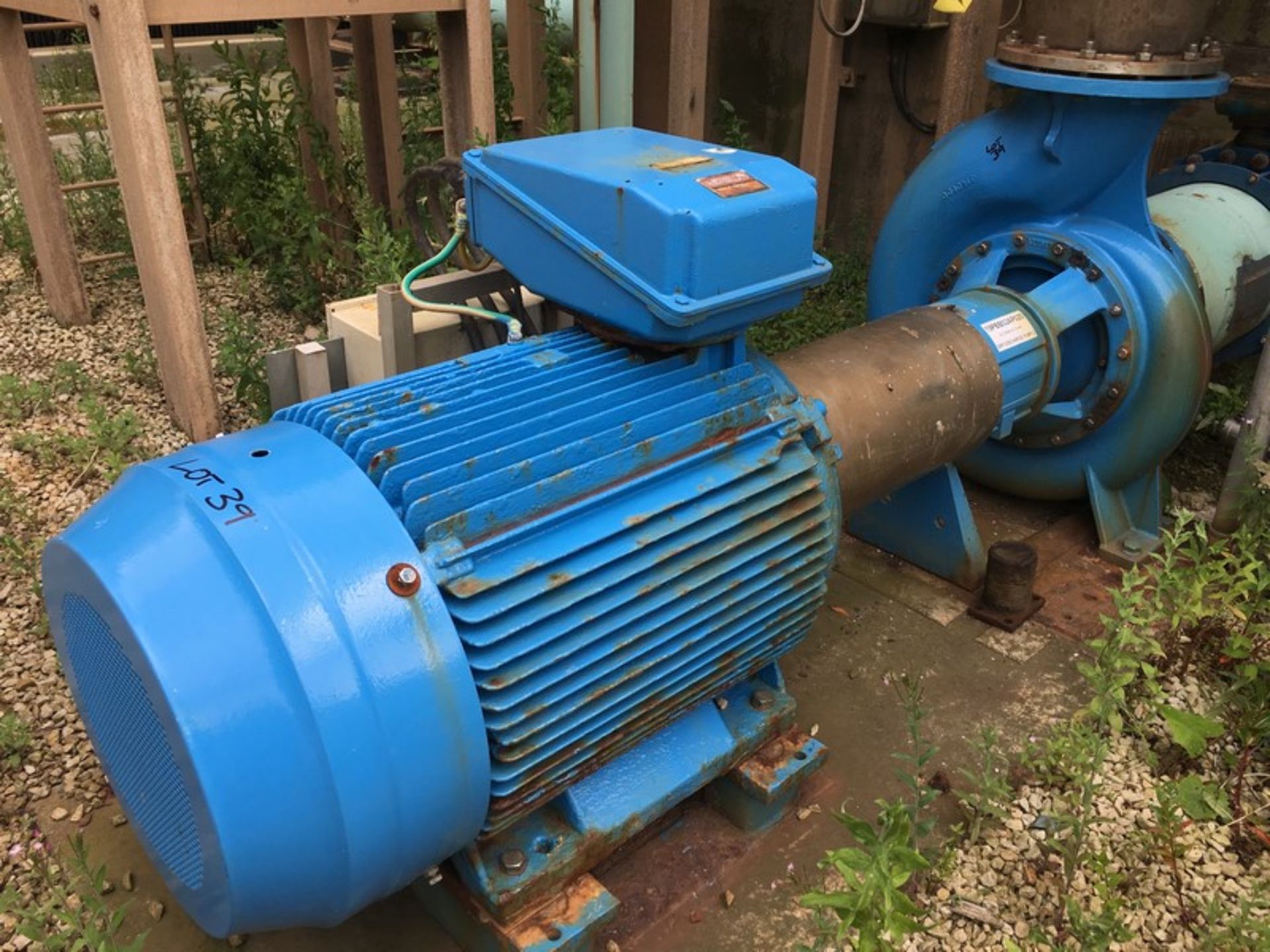 ABB Electric Motor & Scanpump SRP Discharge Pump