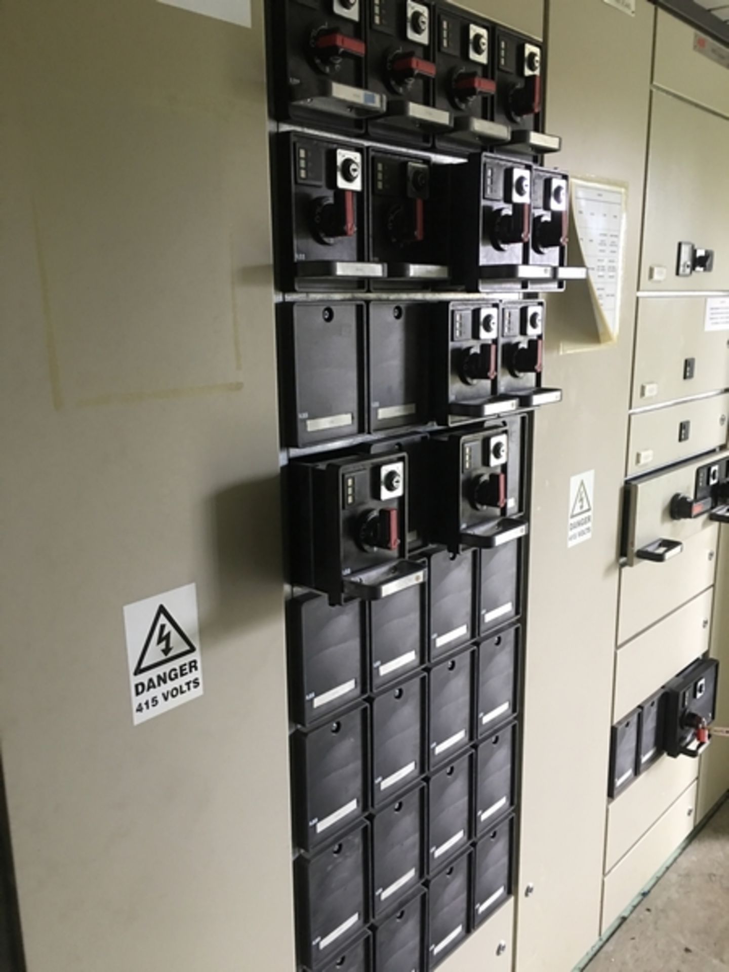 Large Qty Switchgear - From Gas Turbine 3 Control Module Building - Image 9 of 37