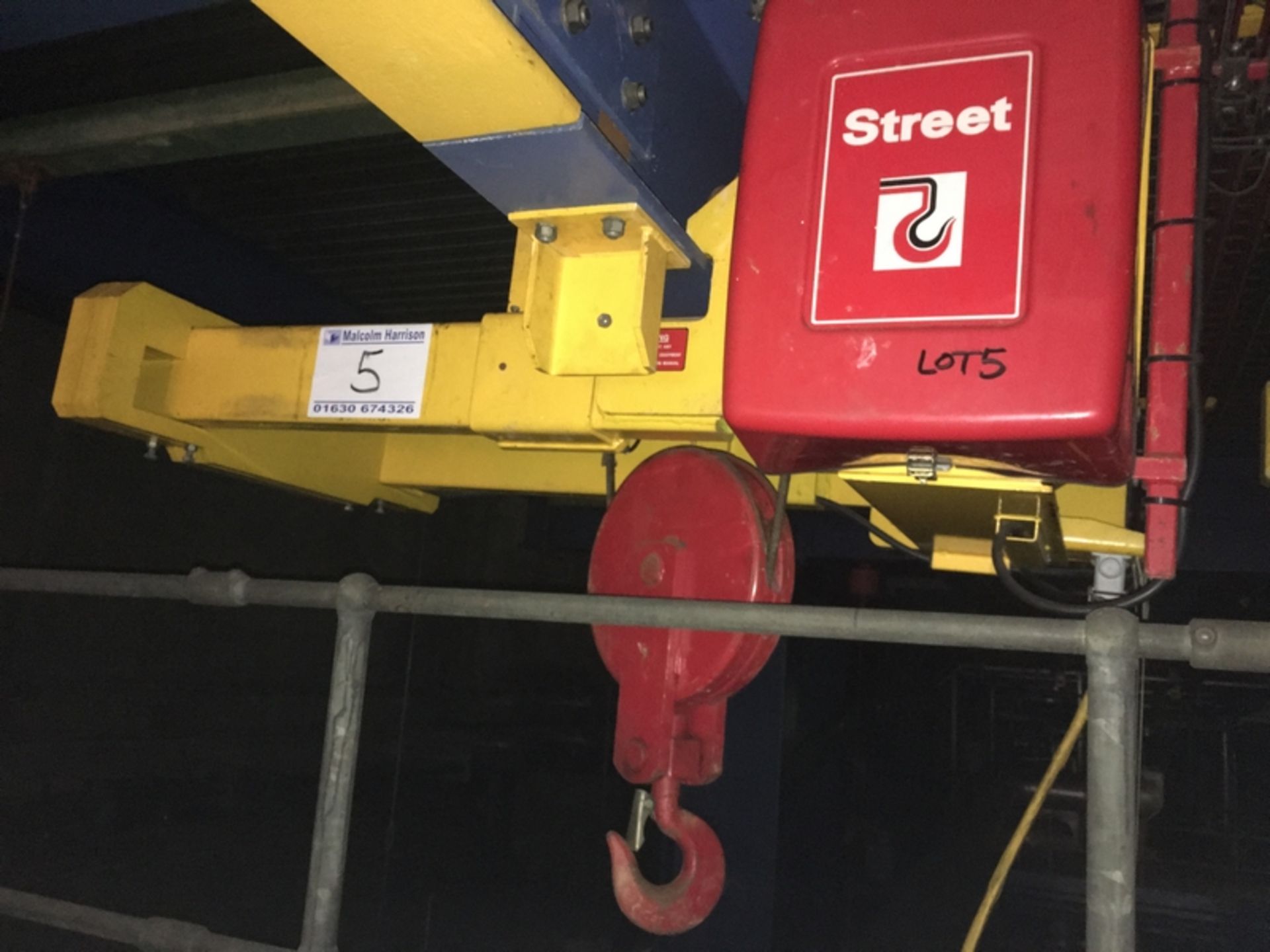 Street Crane Co 5 tonne Underhung Crane