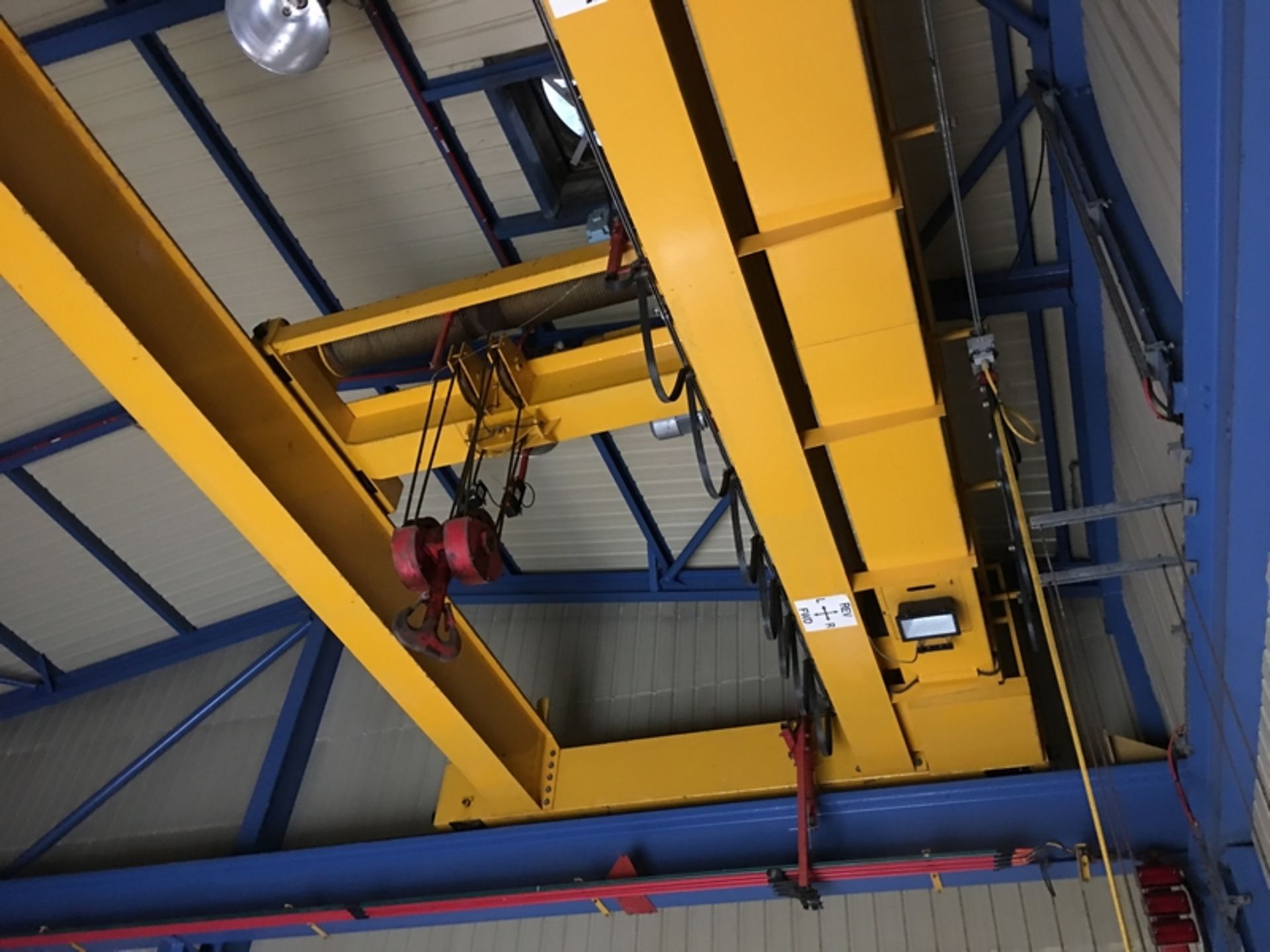 1992 Street Crane Co 16 tonne Overhead Gantry Crane - Image 3 of 12