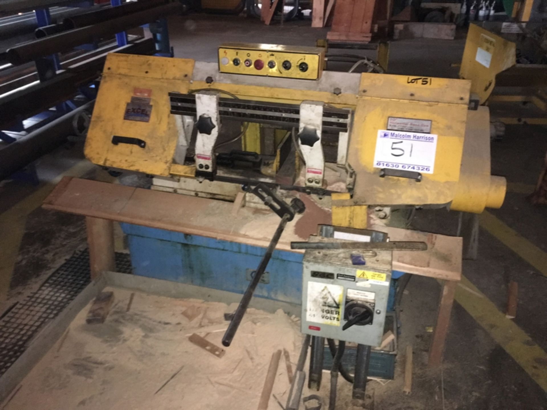 Excel PRS25V 10" Horizontal Band Saw - Image 2 of 10