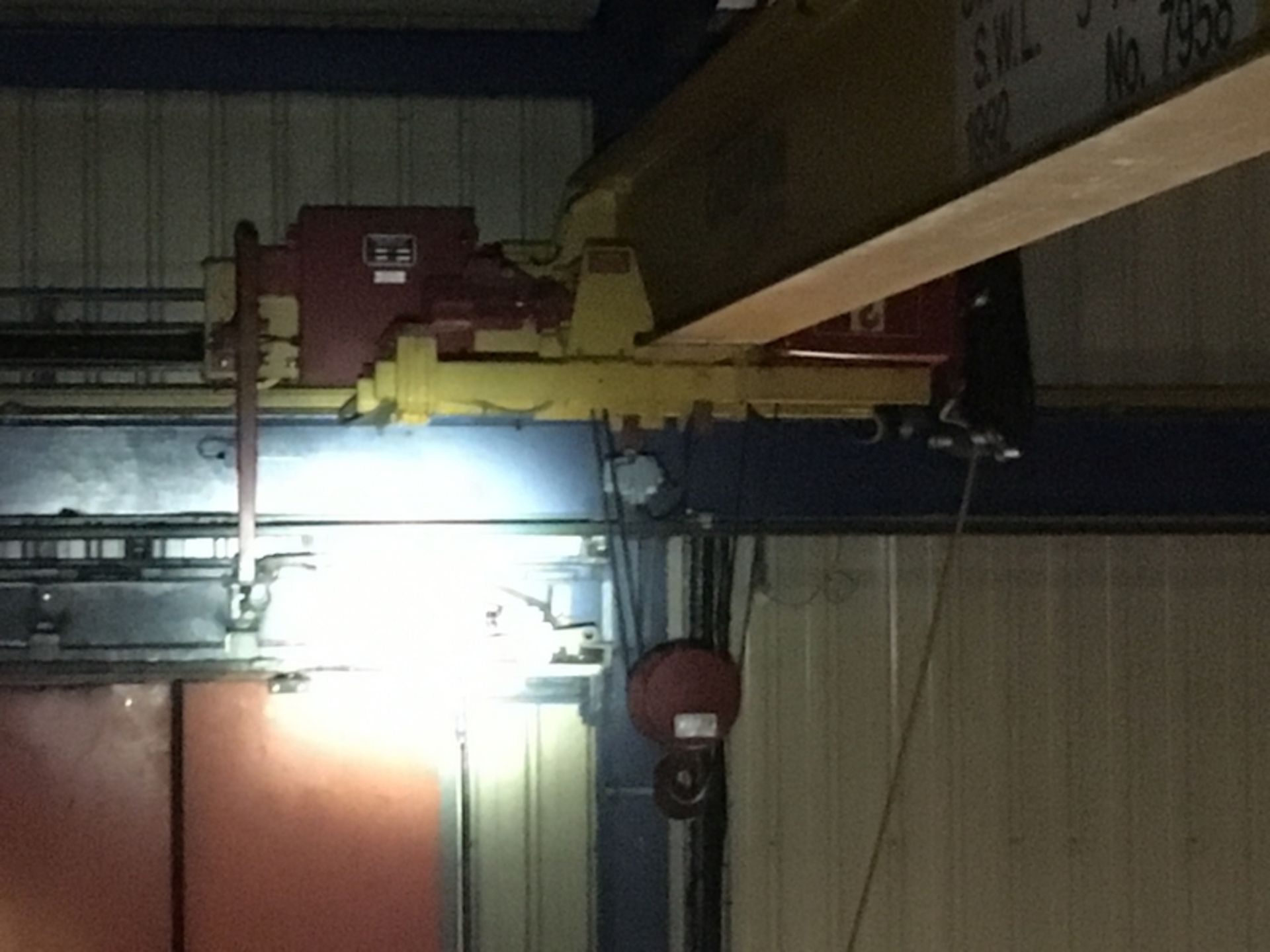 1992 Street Crane Co 5 tonne Overhead Underhung Gantry Crane - Image 9 of 11