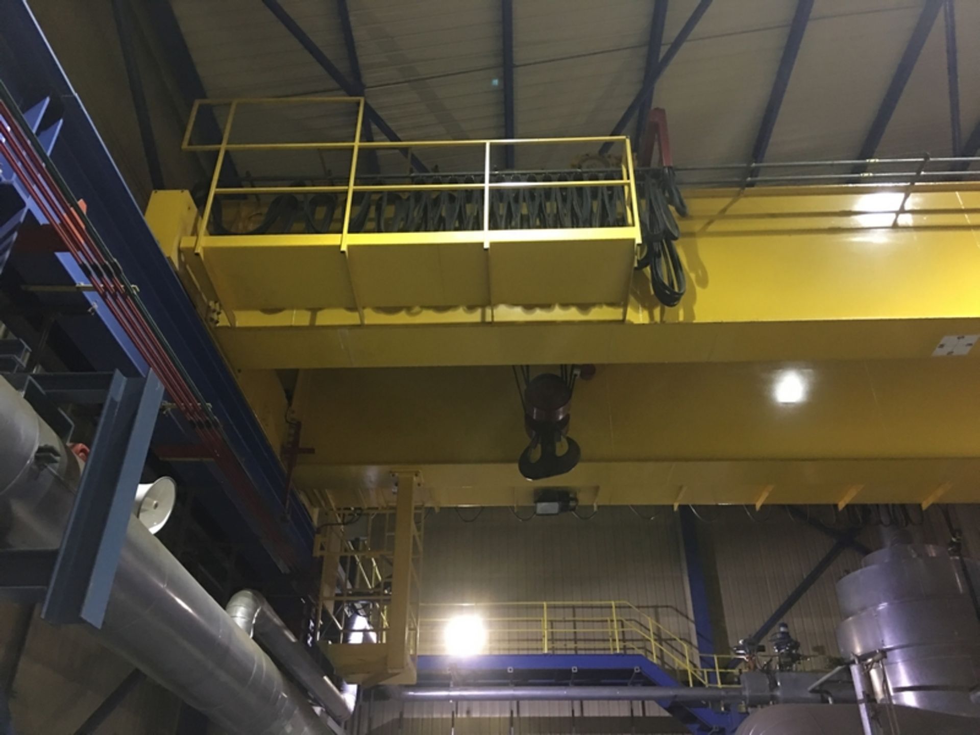 1992 Street Crane Co 50 tonne Main 10 Tonne Aux Overhead Gantry Crane - Image 11 of 31