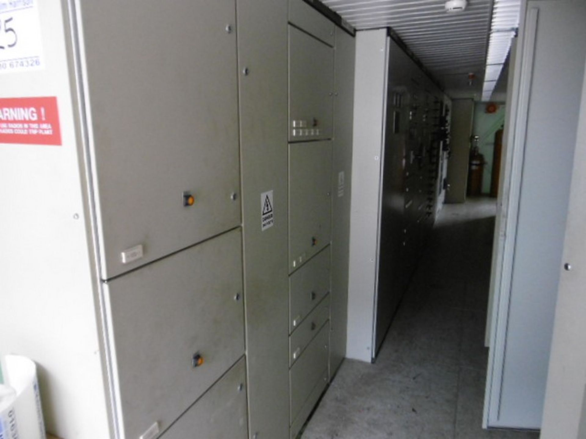 Large Qty Switchgear - From Gas Turbine 1 Control Module Building