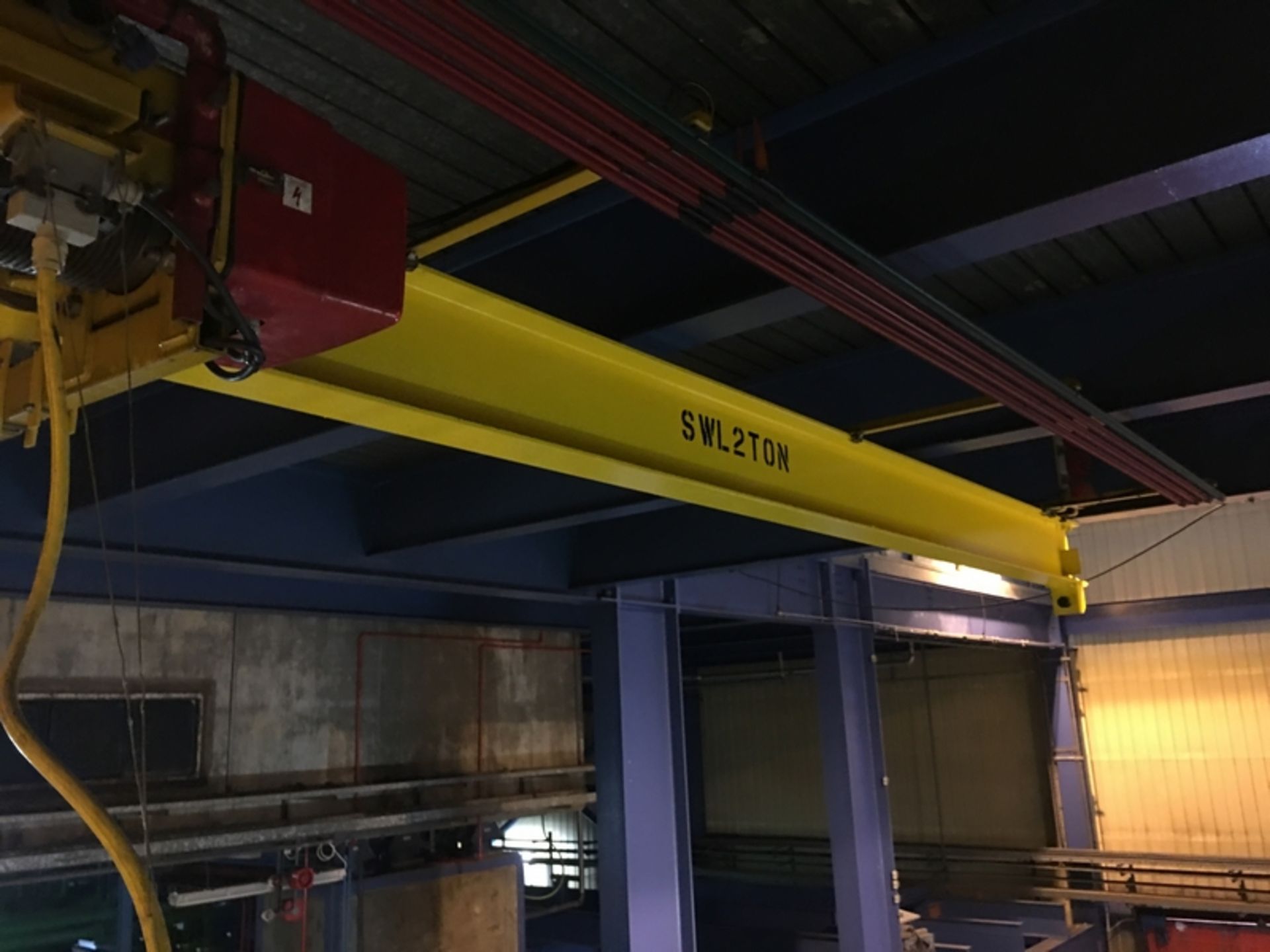 Street Crane Co 2 tonne Underhung Crane - Image 4 of 7