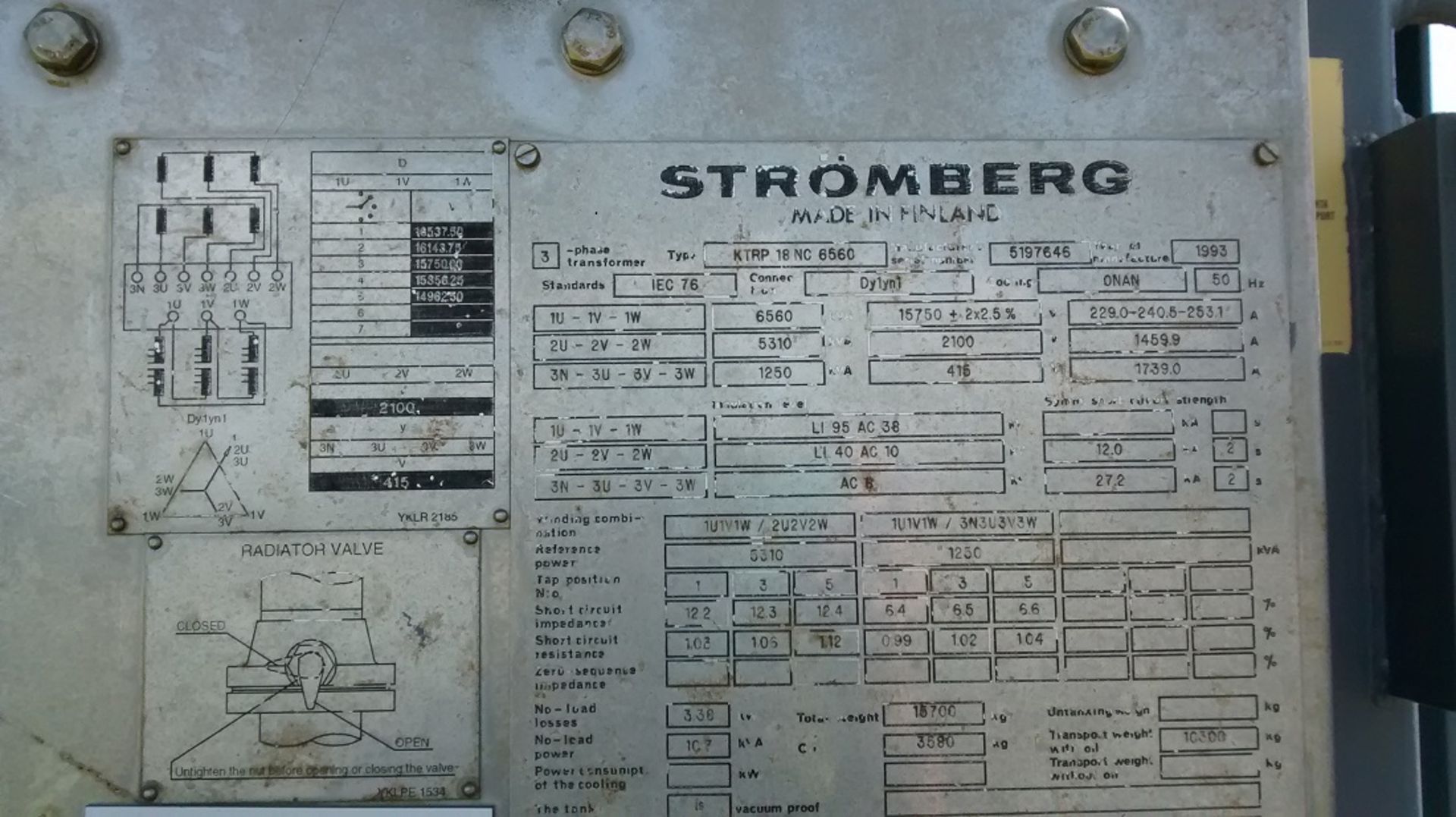 Stromberg Transformer - Image 3 of 3