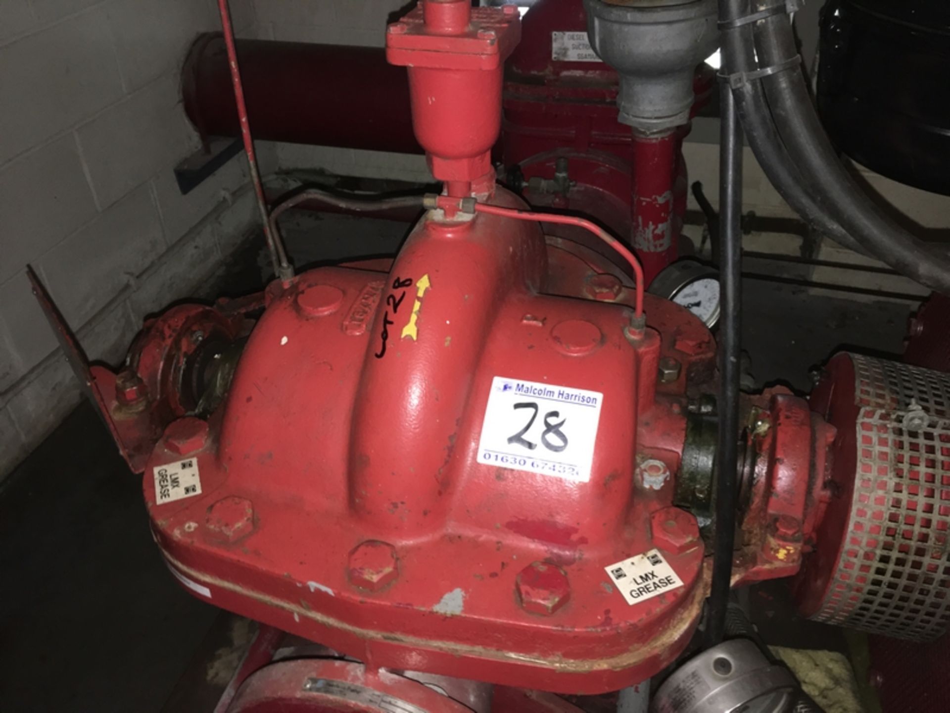 Holzhauer-Pumpen Diesel Engine Fire Control Pump System - Image 5 of 11